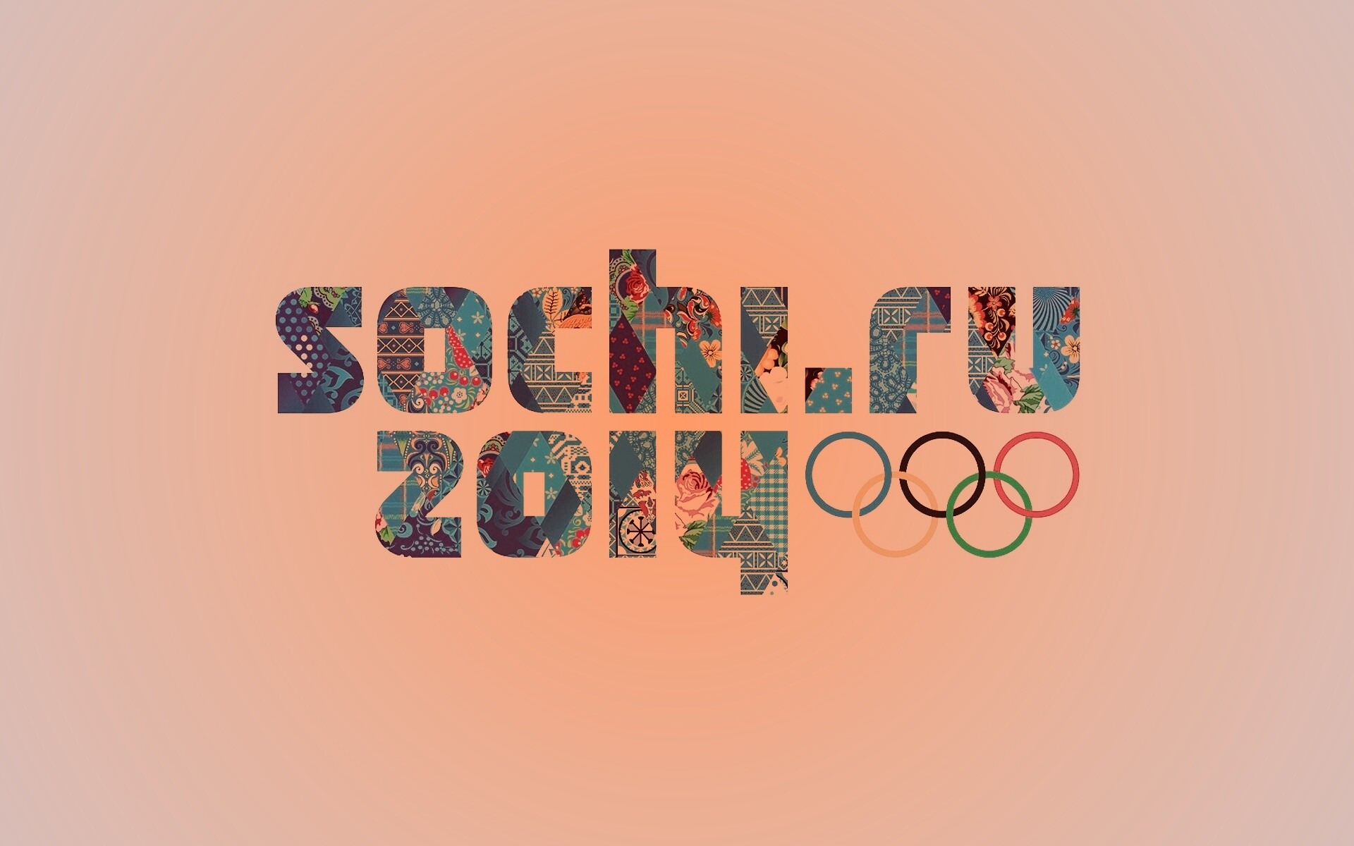 Логотип олимпиады Сочи 2014 обои