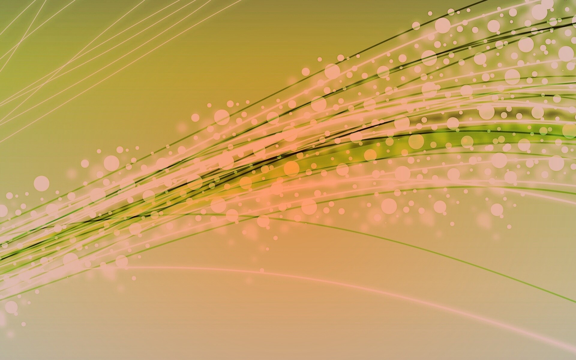 Пучок световых линий обои