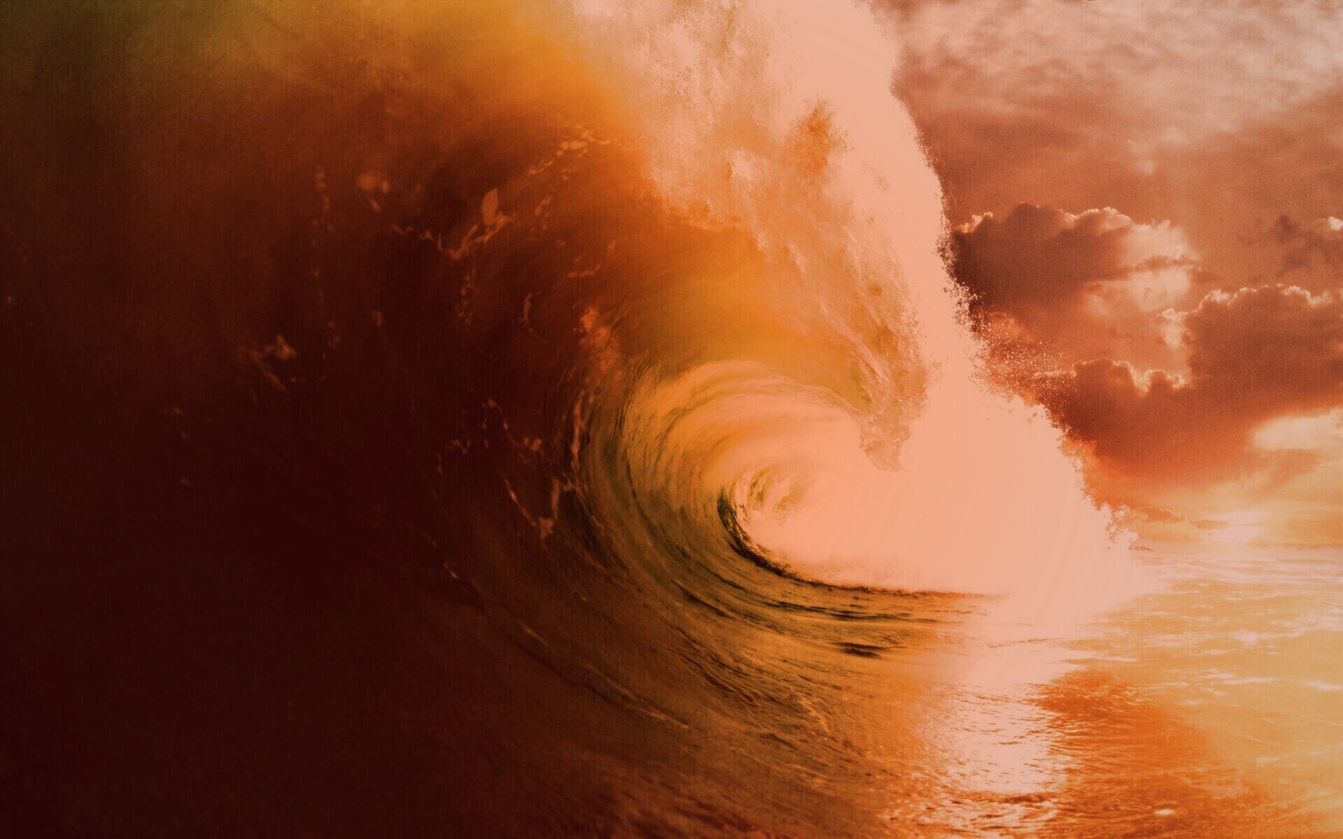 Цунами обои