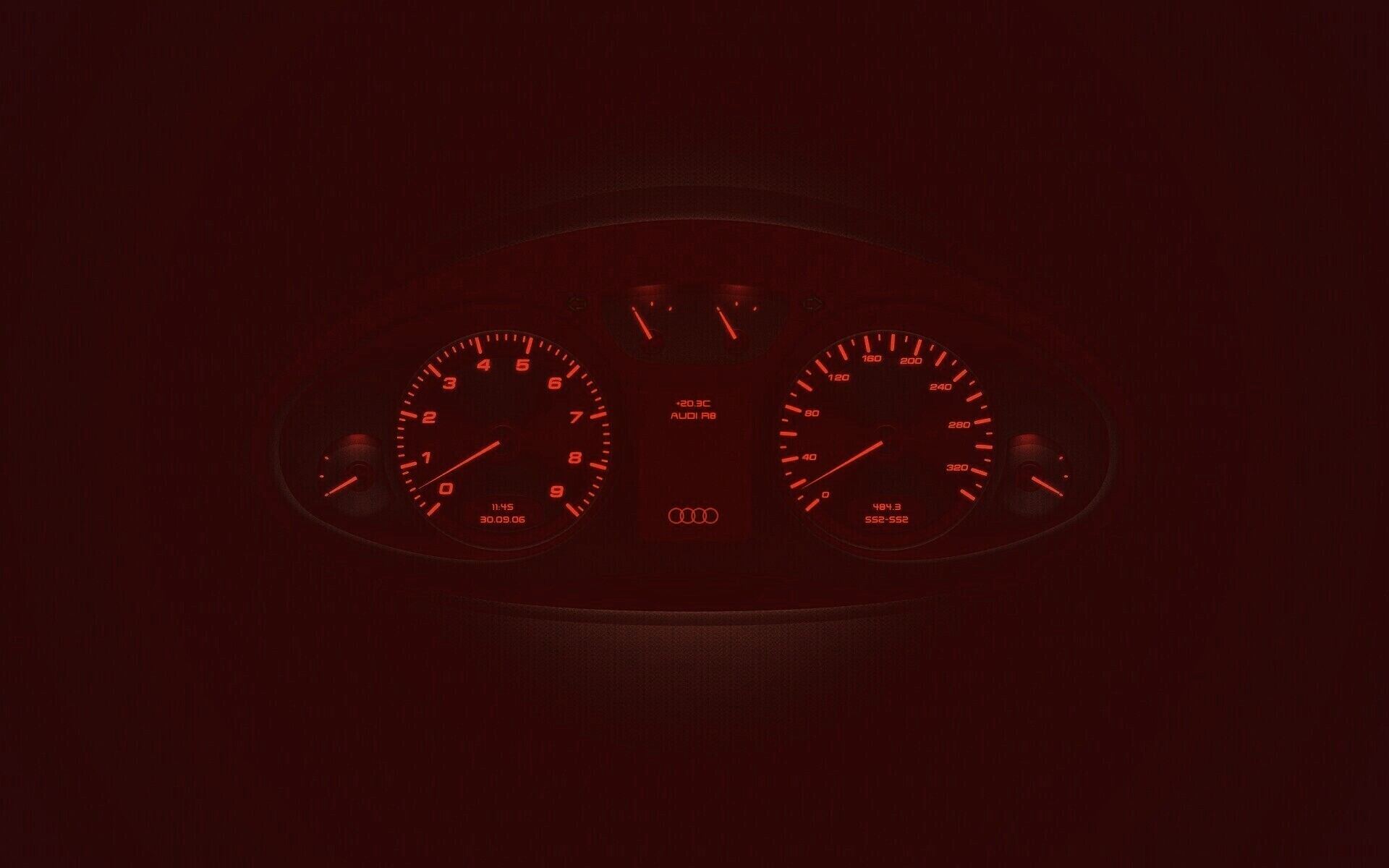Приборная панель Audi обои