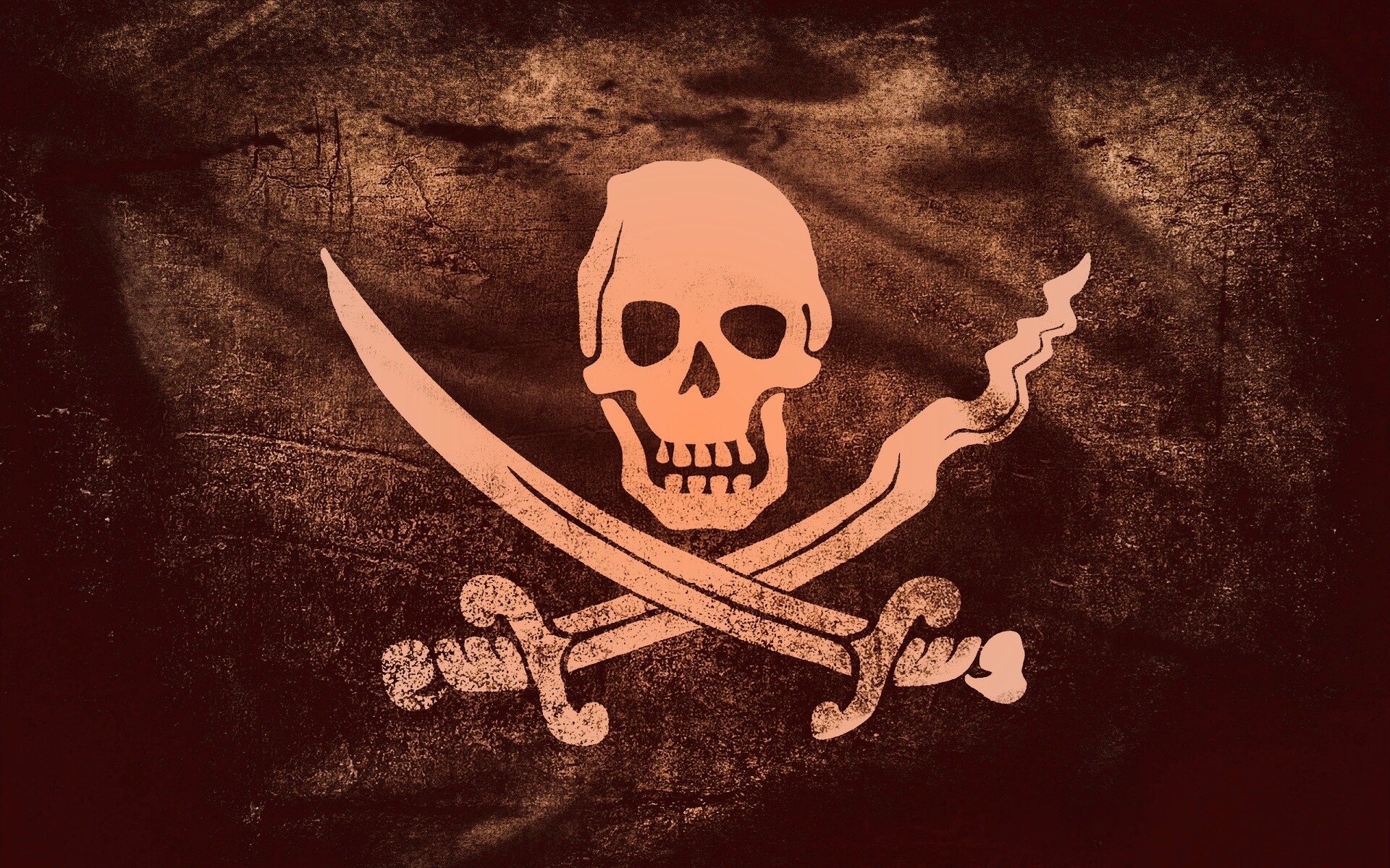 Пиратский флаг обои