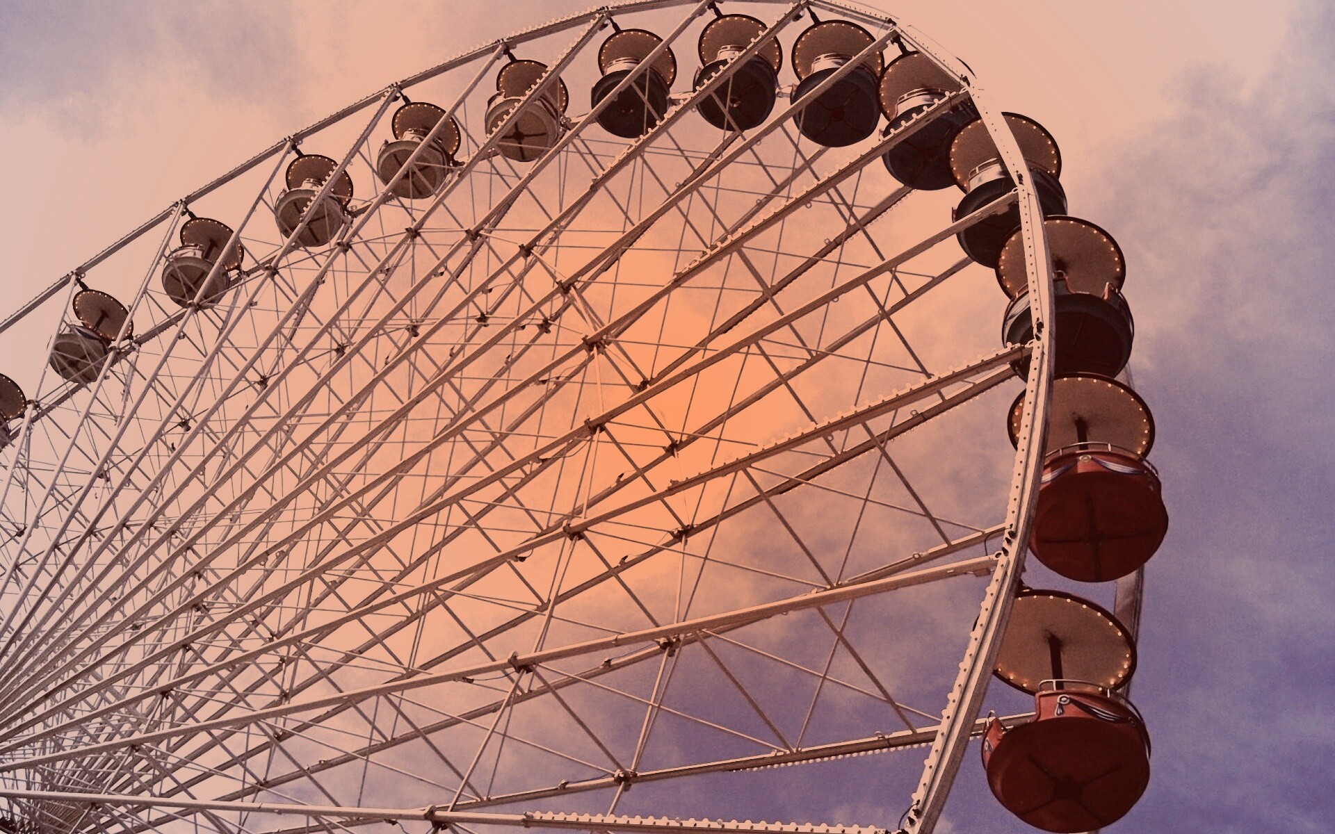 Колесо обозрения обои