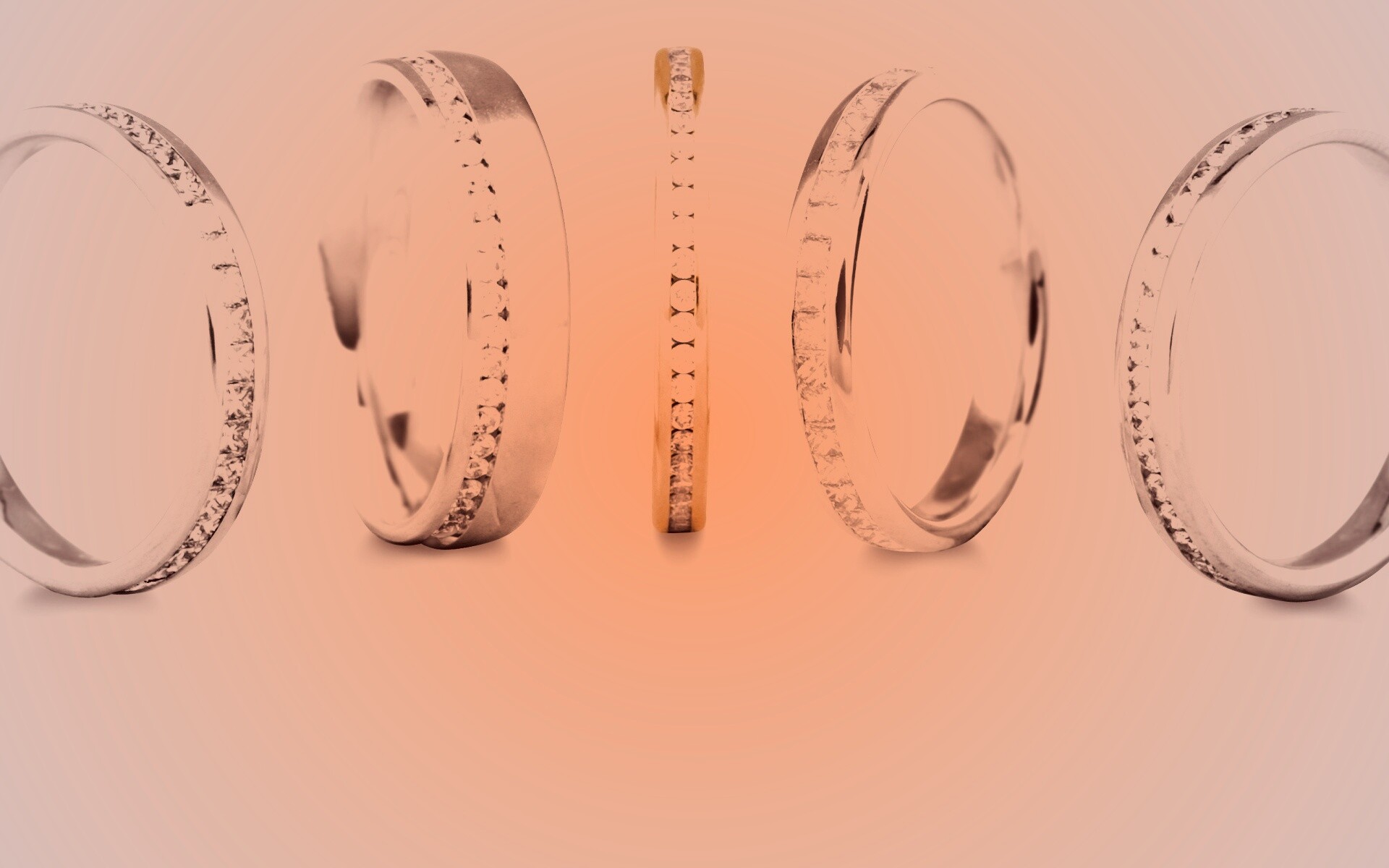 Кольца обои