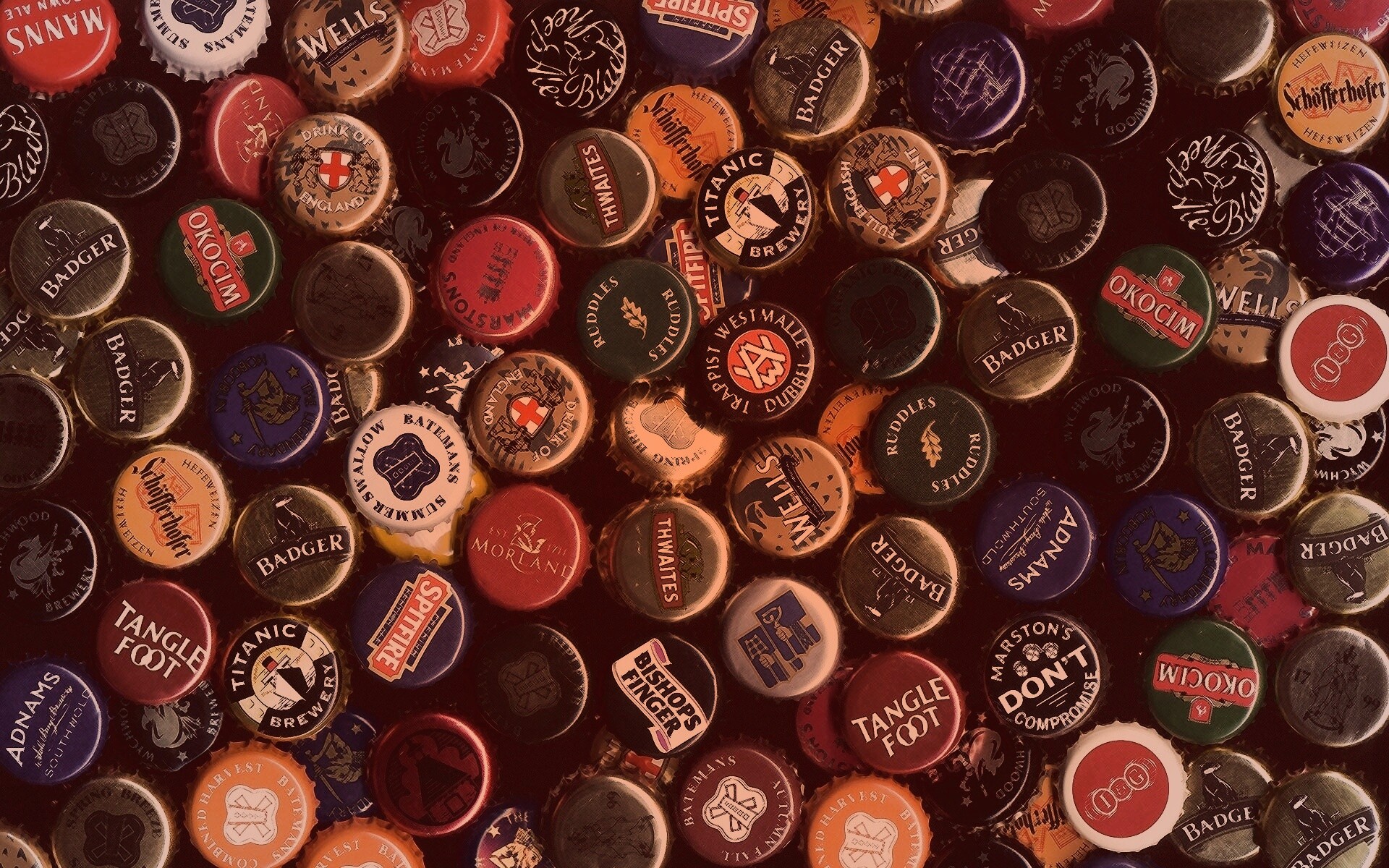 Пивные пробки обои