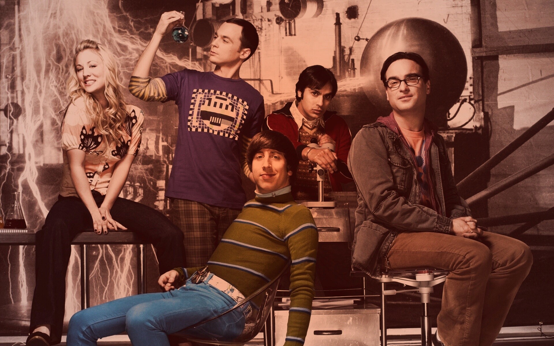 Теория большого взрыва обои