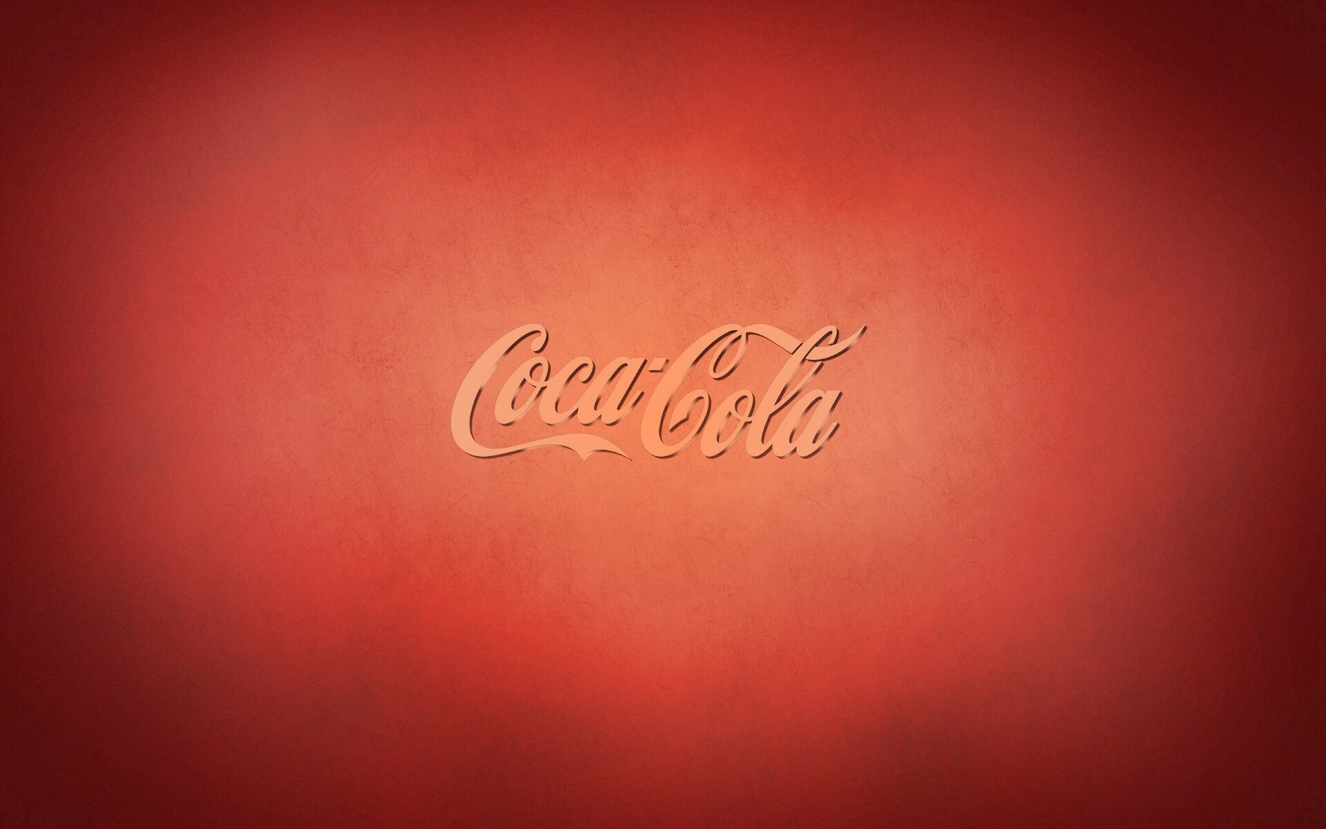 Красный логотип Coca-Cola обои