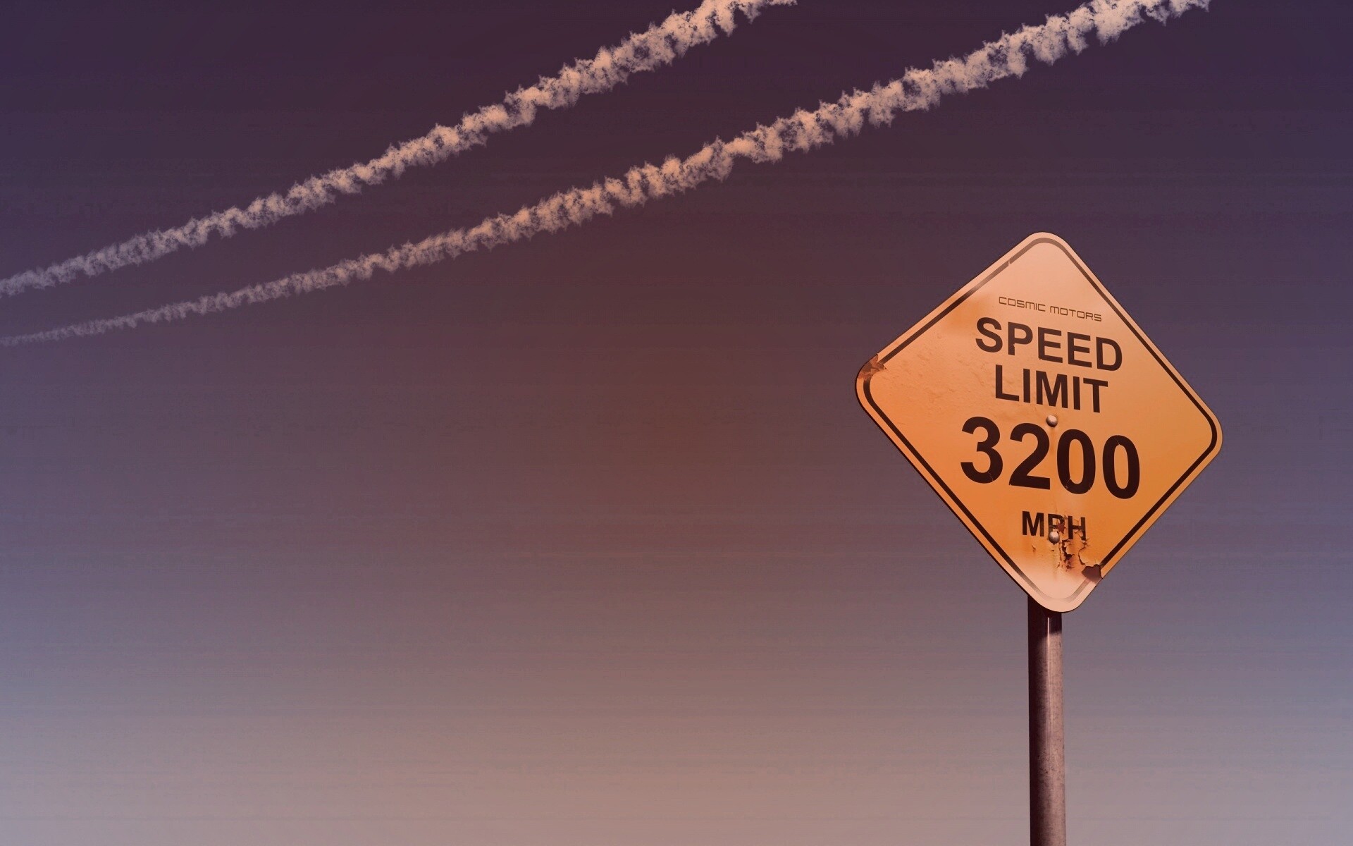 Знак ограничения скорости обои