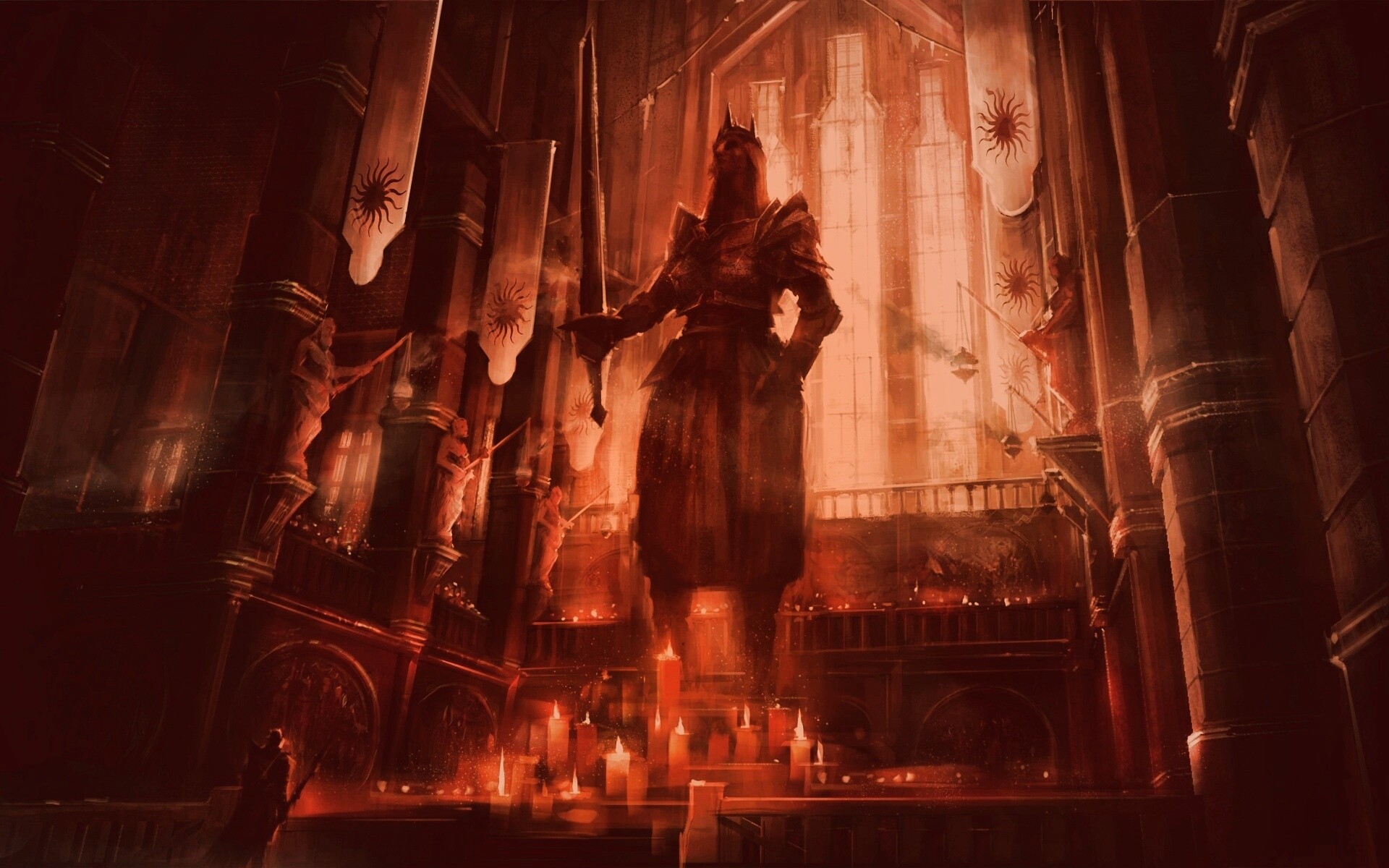 Алтарь из Dragon Age обои