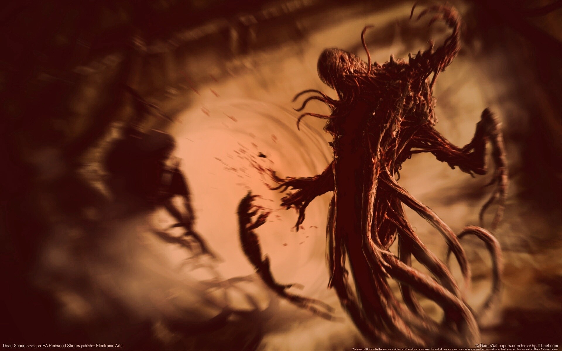 Монстр из Dead Space обои