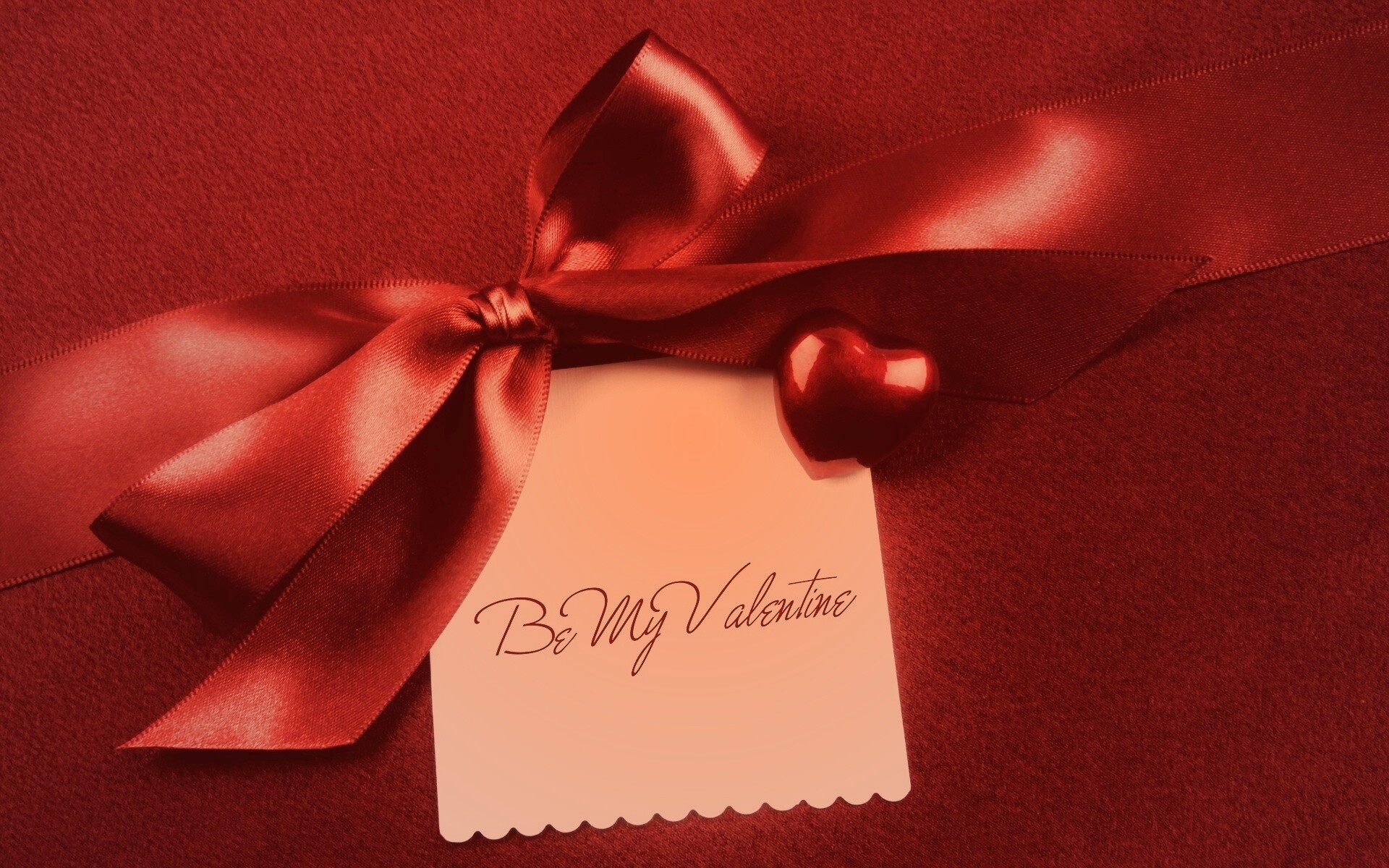 Открытка на день Святого Валентина обои