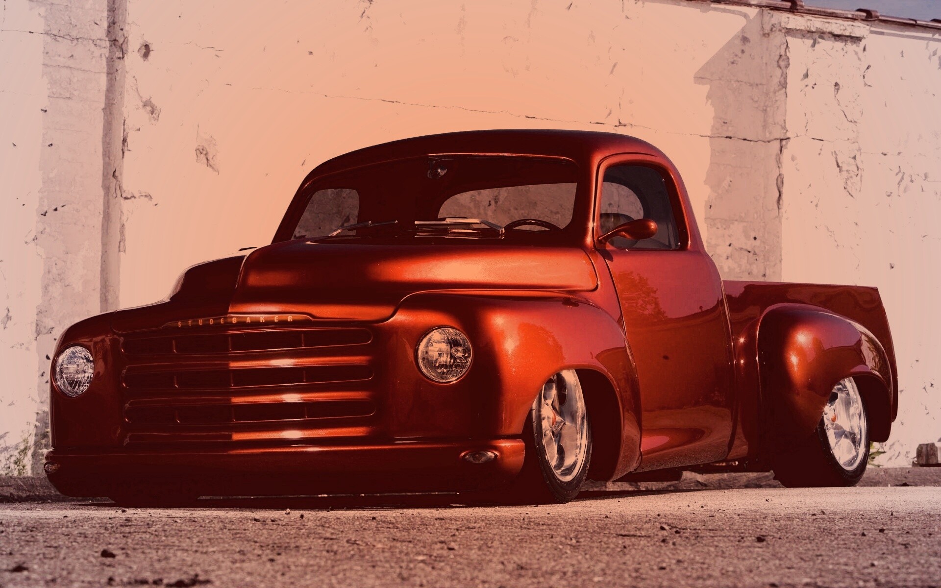 Грузовик хот род обои