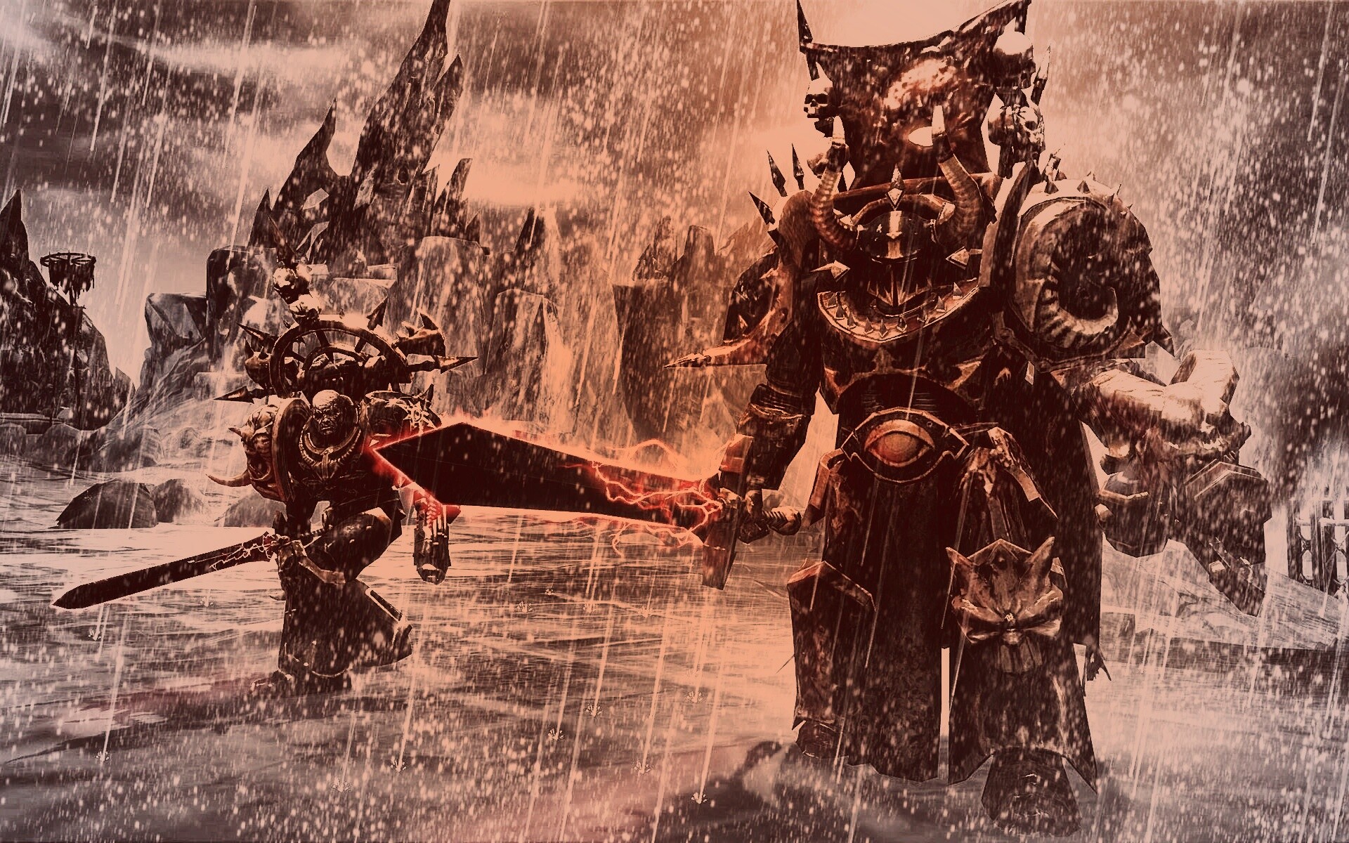 DoW II — CR. Лорд и Чумной Десантник обои