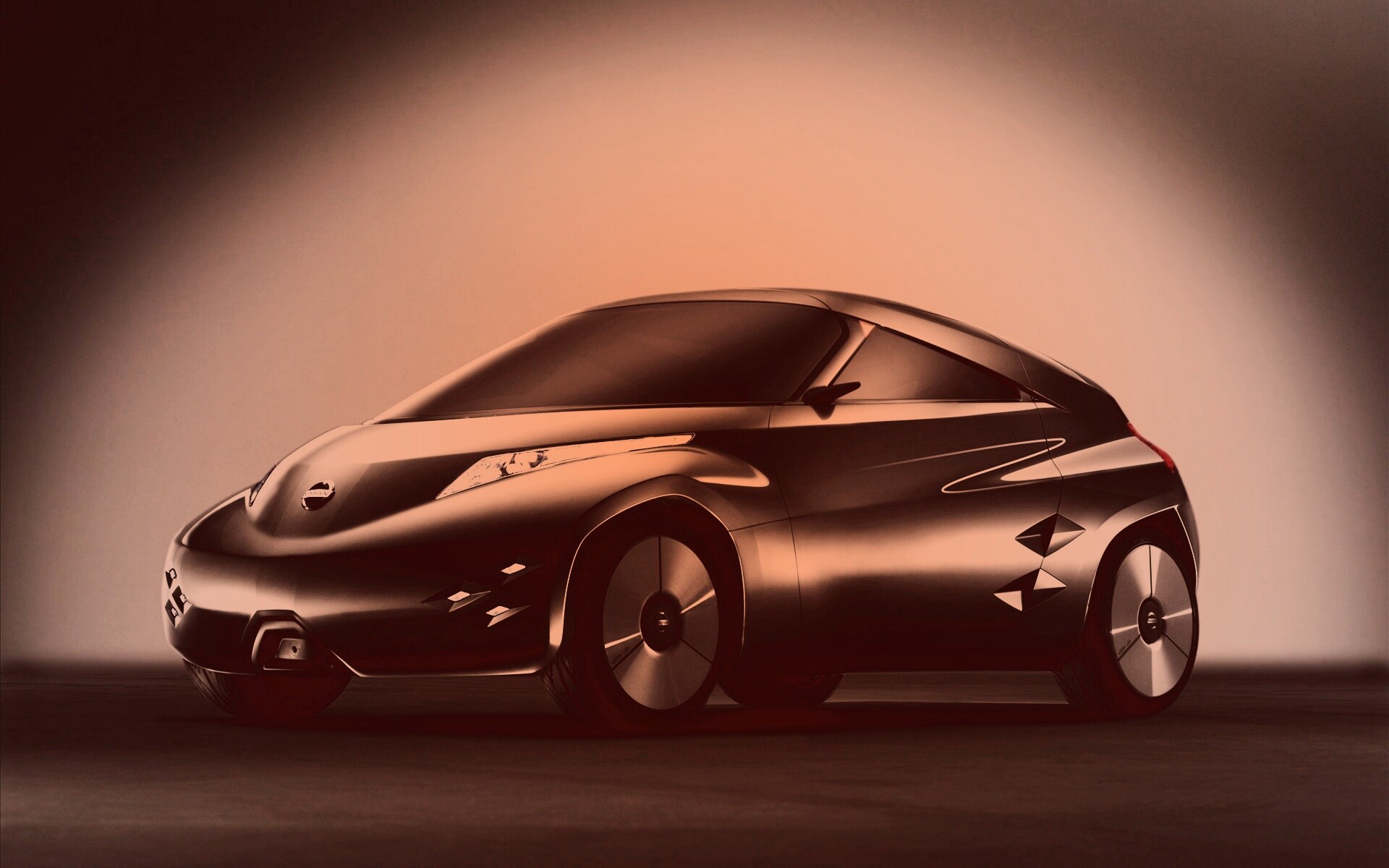 Концепт nissan обои