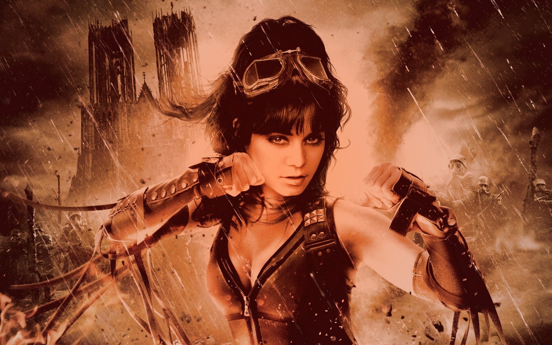 Blondie из фильма "Запрещенный прием" обои