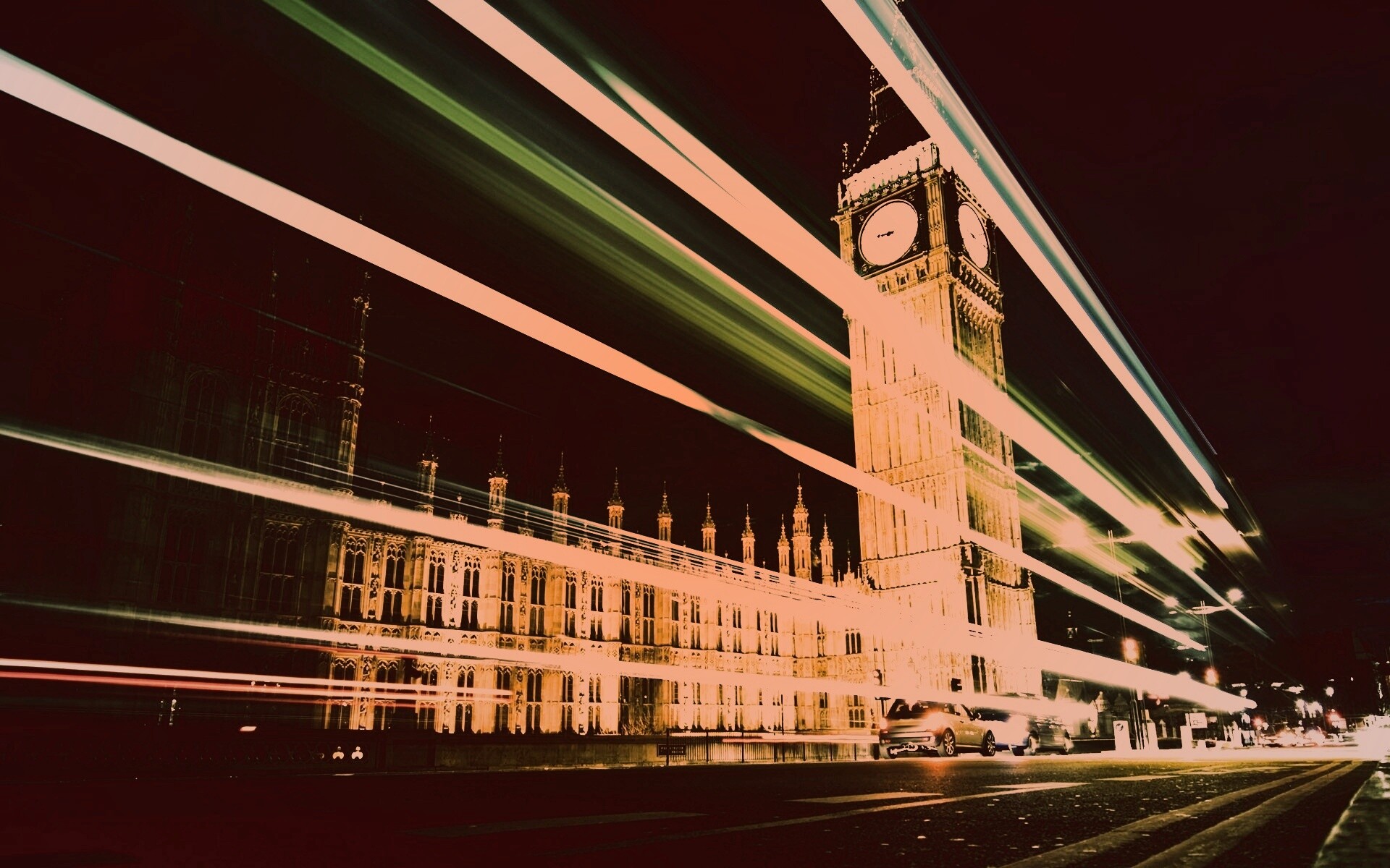 Лондон на скорости обои