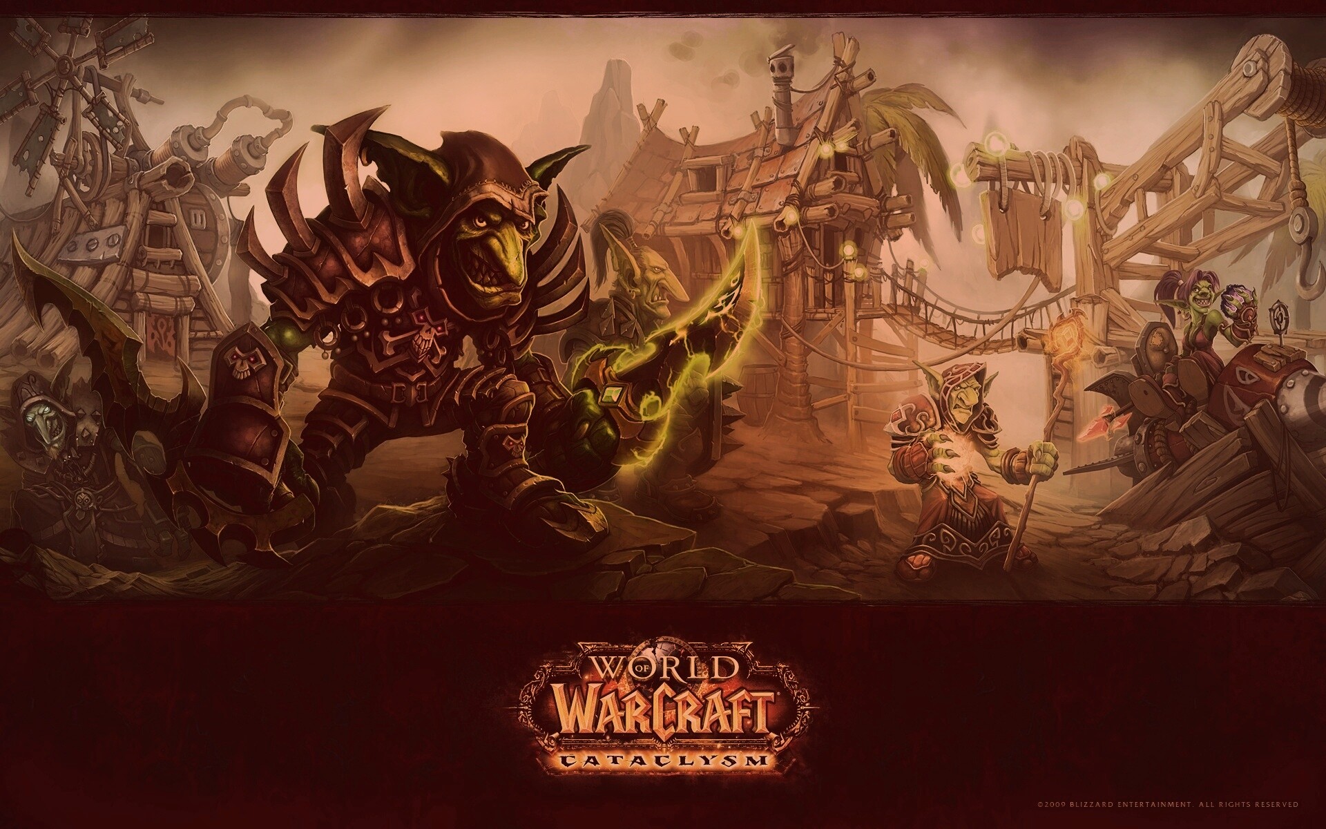 Гоблин из Wow обои