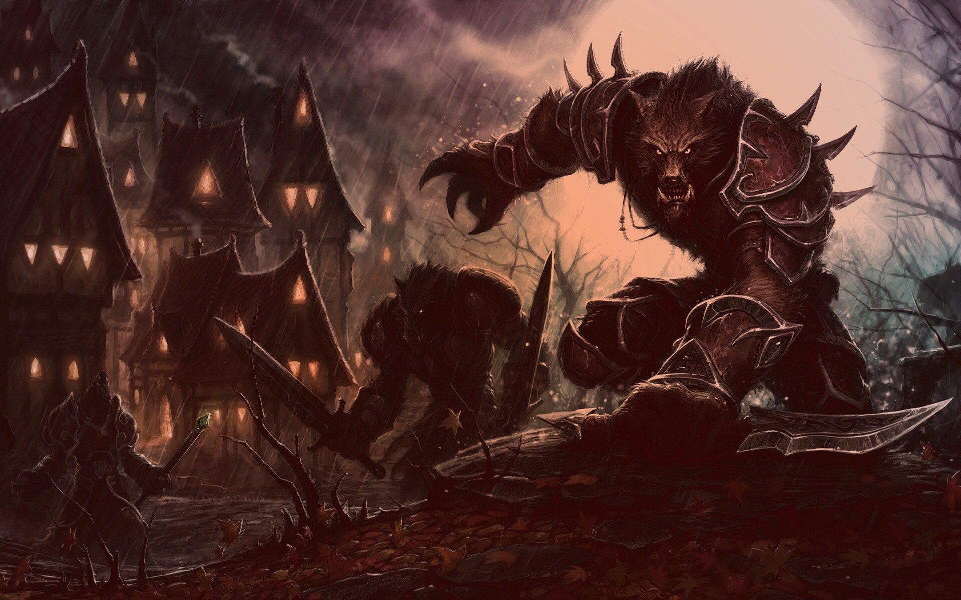 Оборотни уже в вашем городе обои