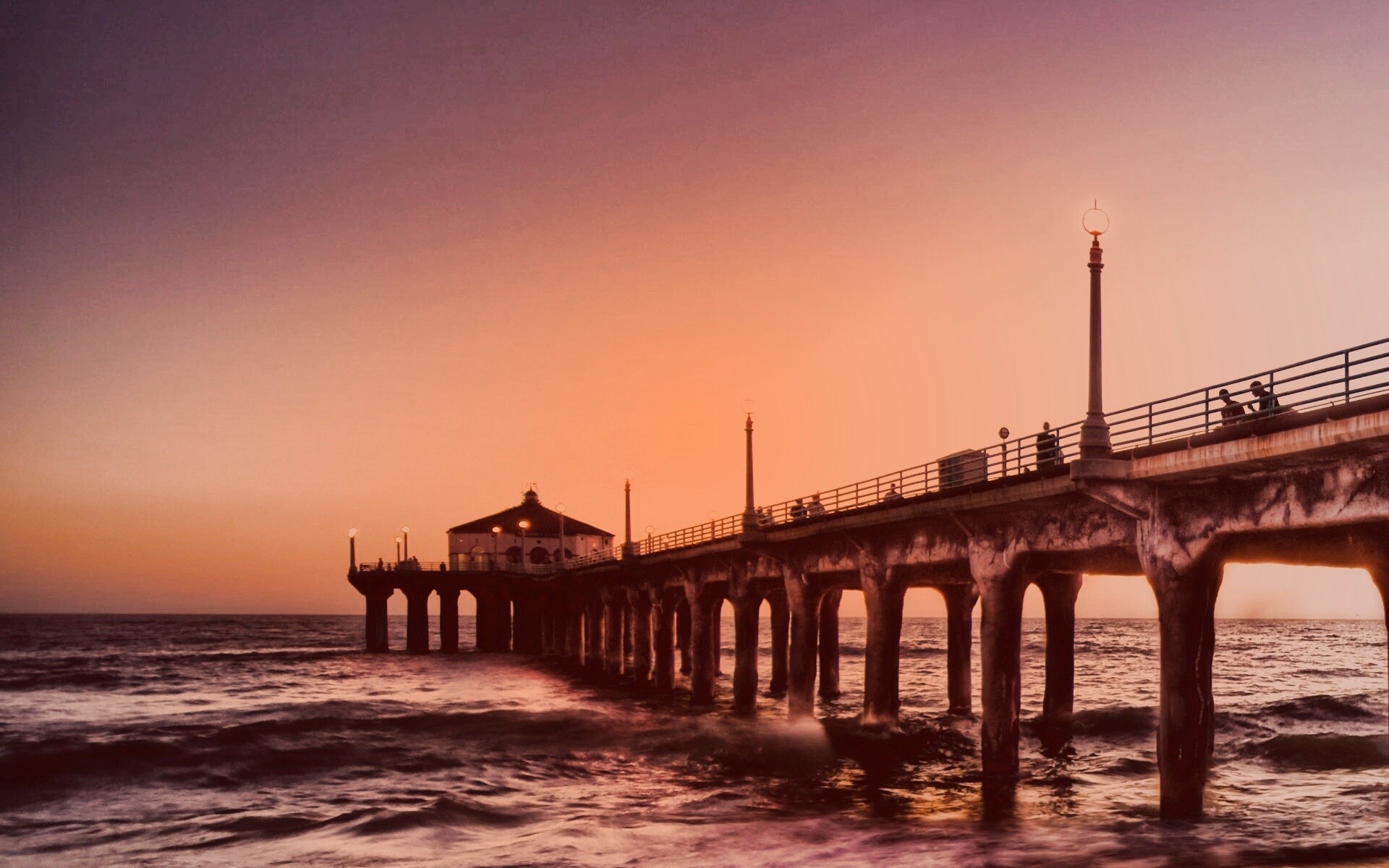 Пирс в Калифорнии обои