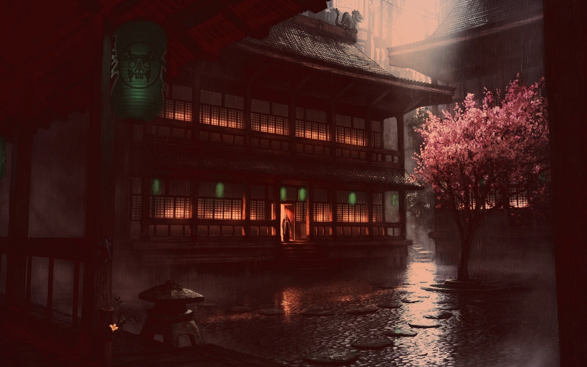 На пороге обои