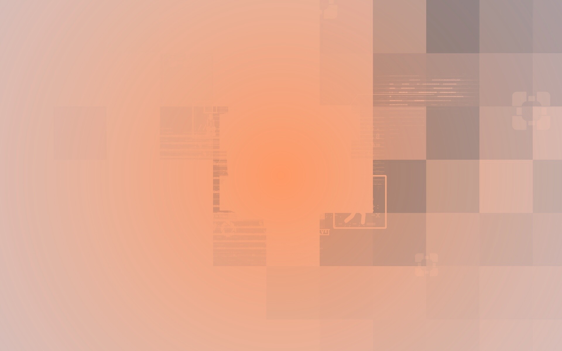 Высокотехнологичный куб из Портал обои