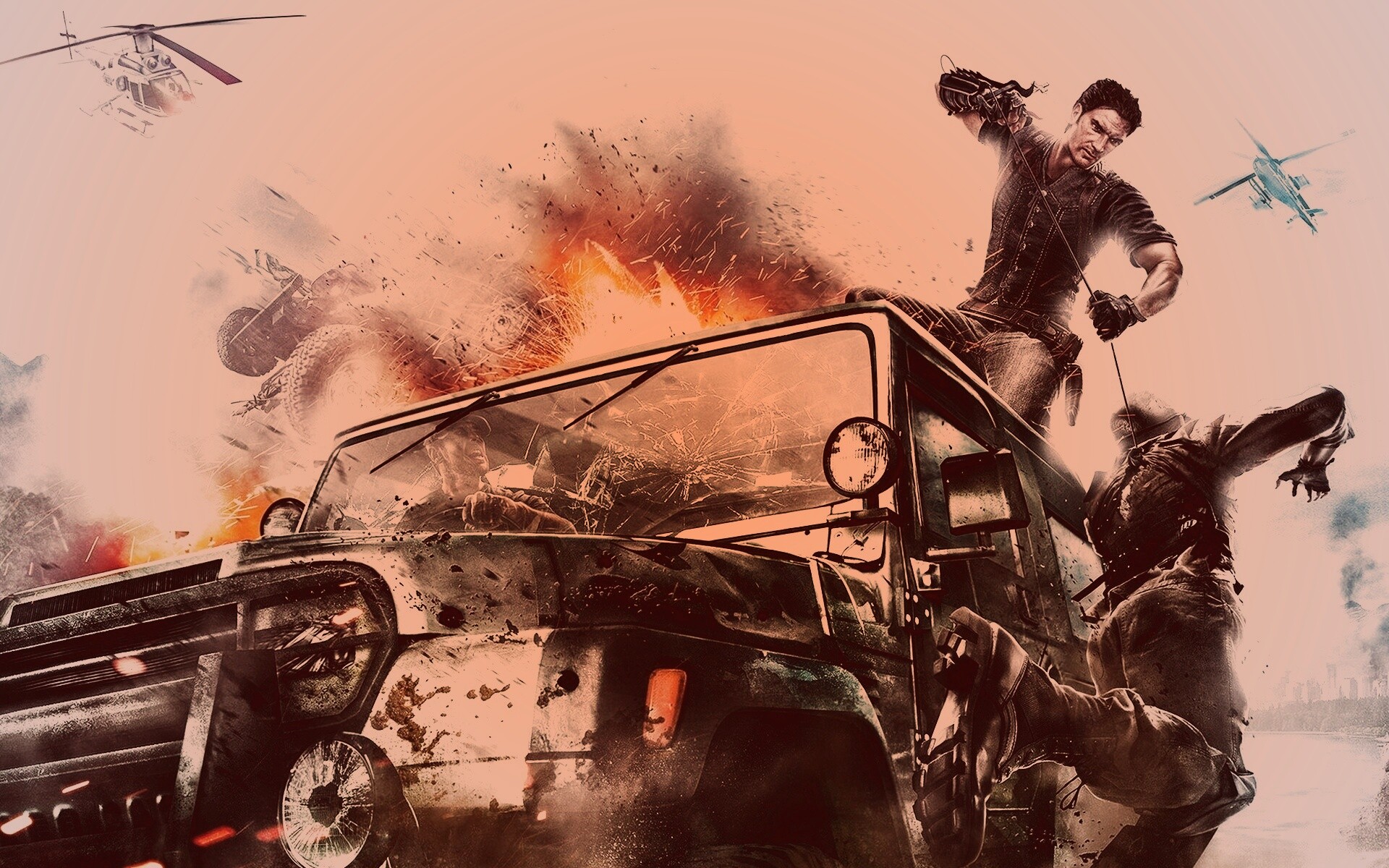 Just Cause 2 обои