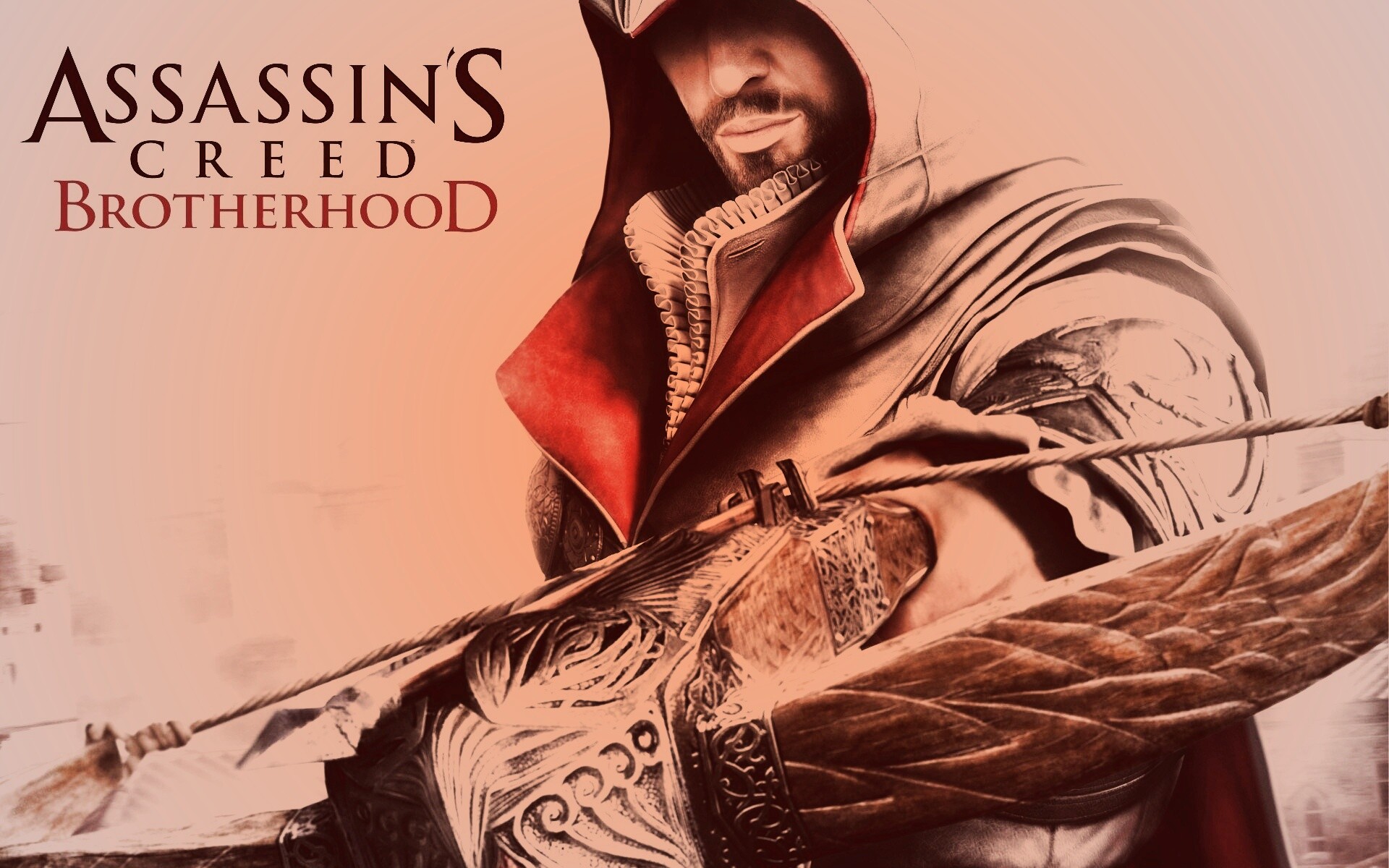 Ассасин с арбалетом обои