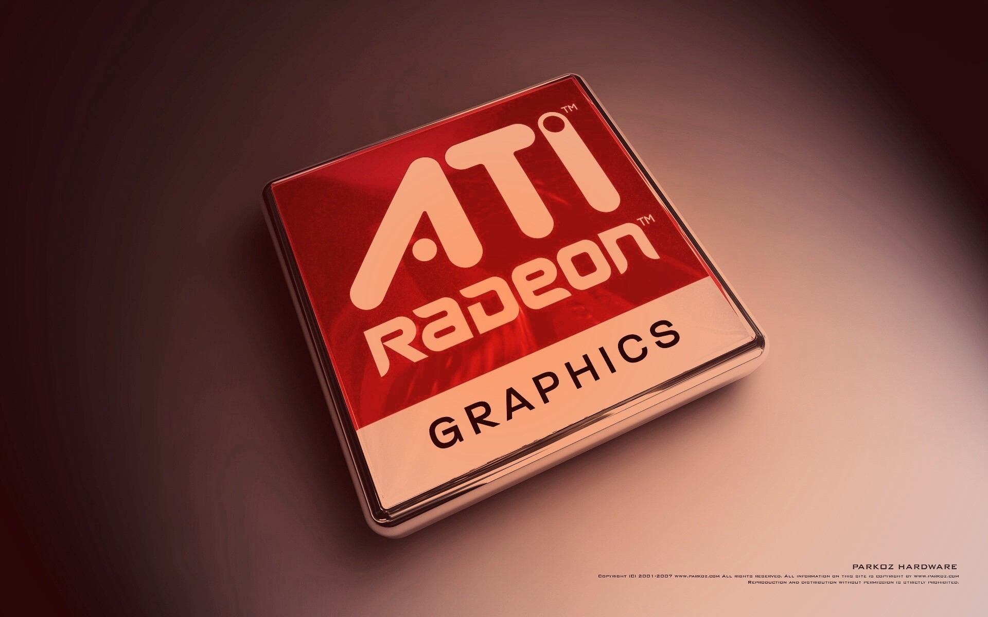 Логотип Ati Radeon Graphics обои