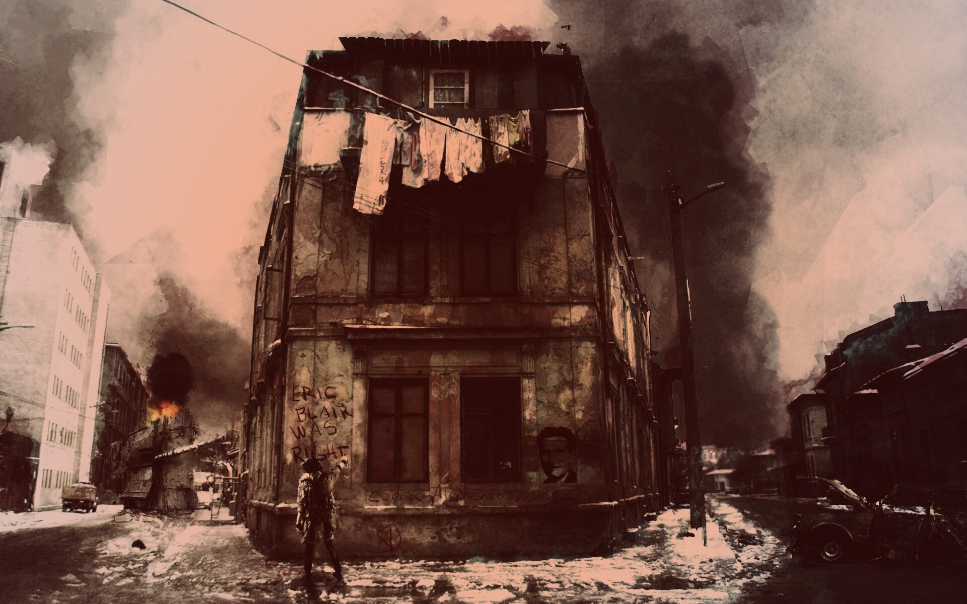 Эрик Блэр был прав обои