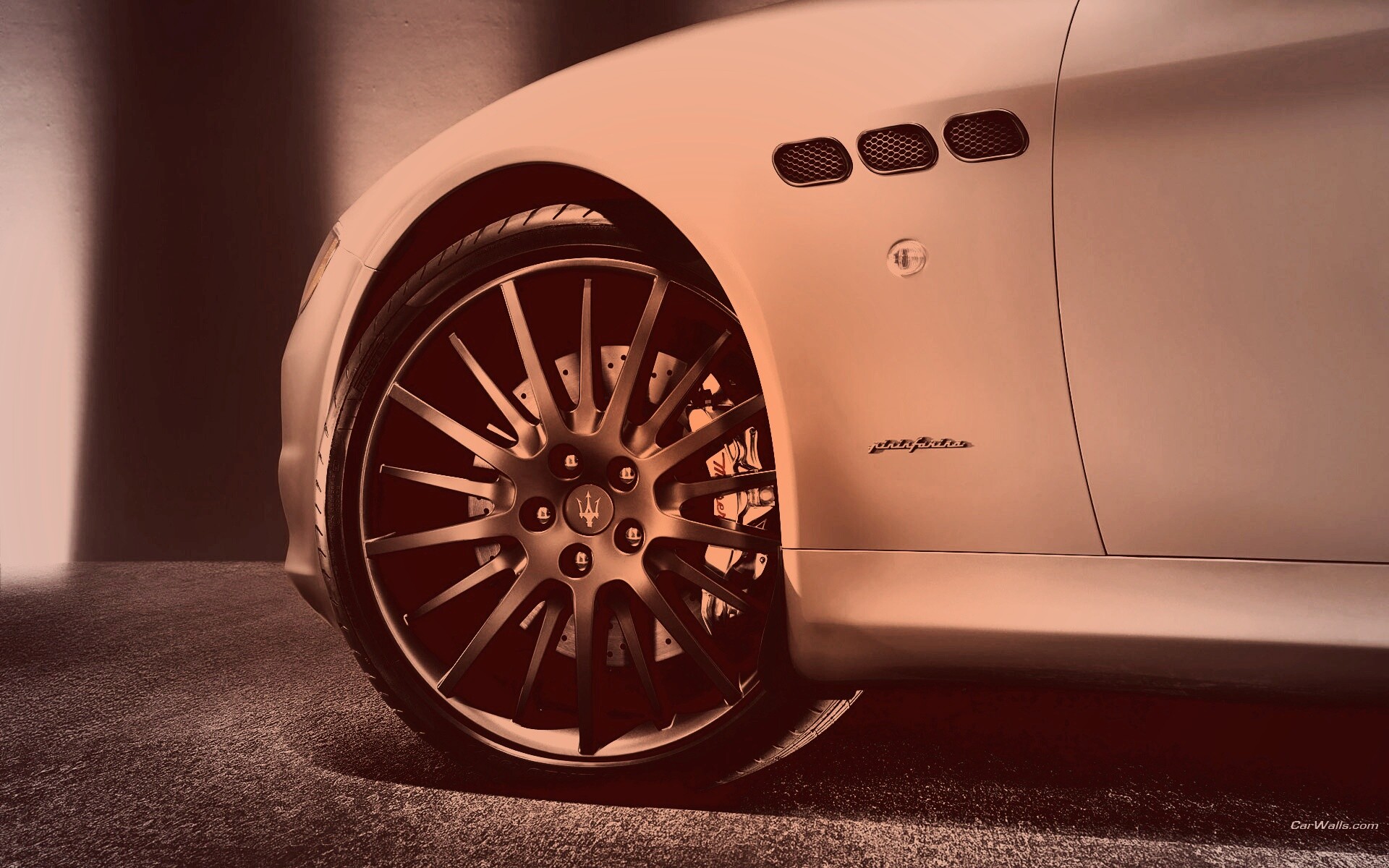 Рендер Maserati Quattropotre обои