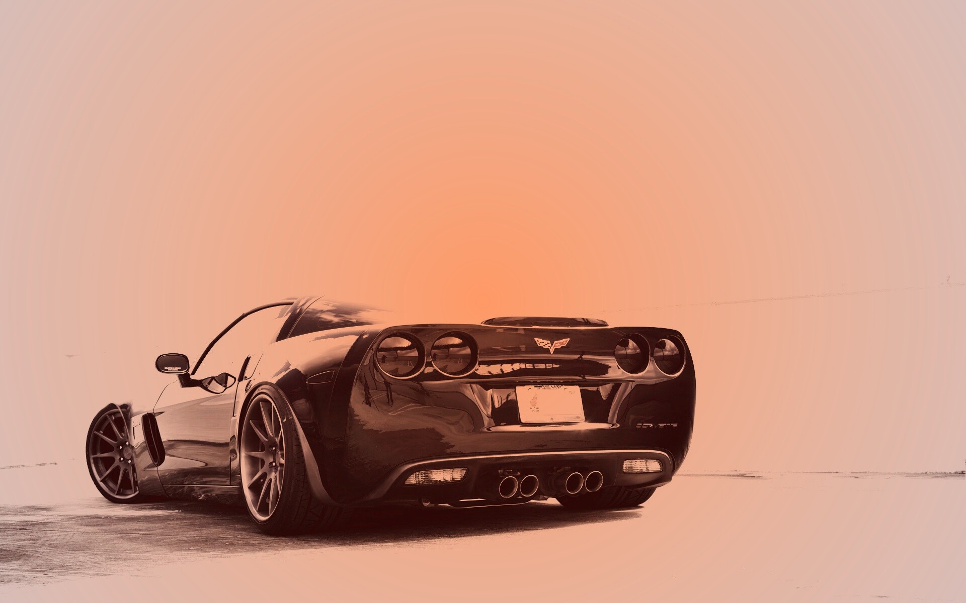 Шевроле корвет обои