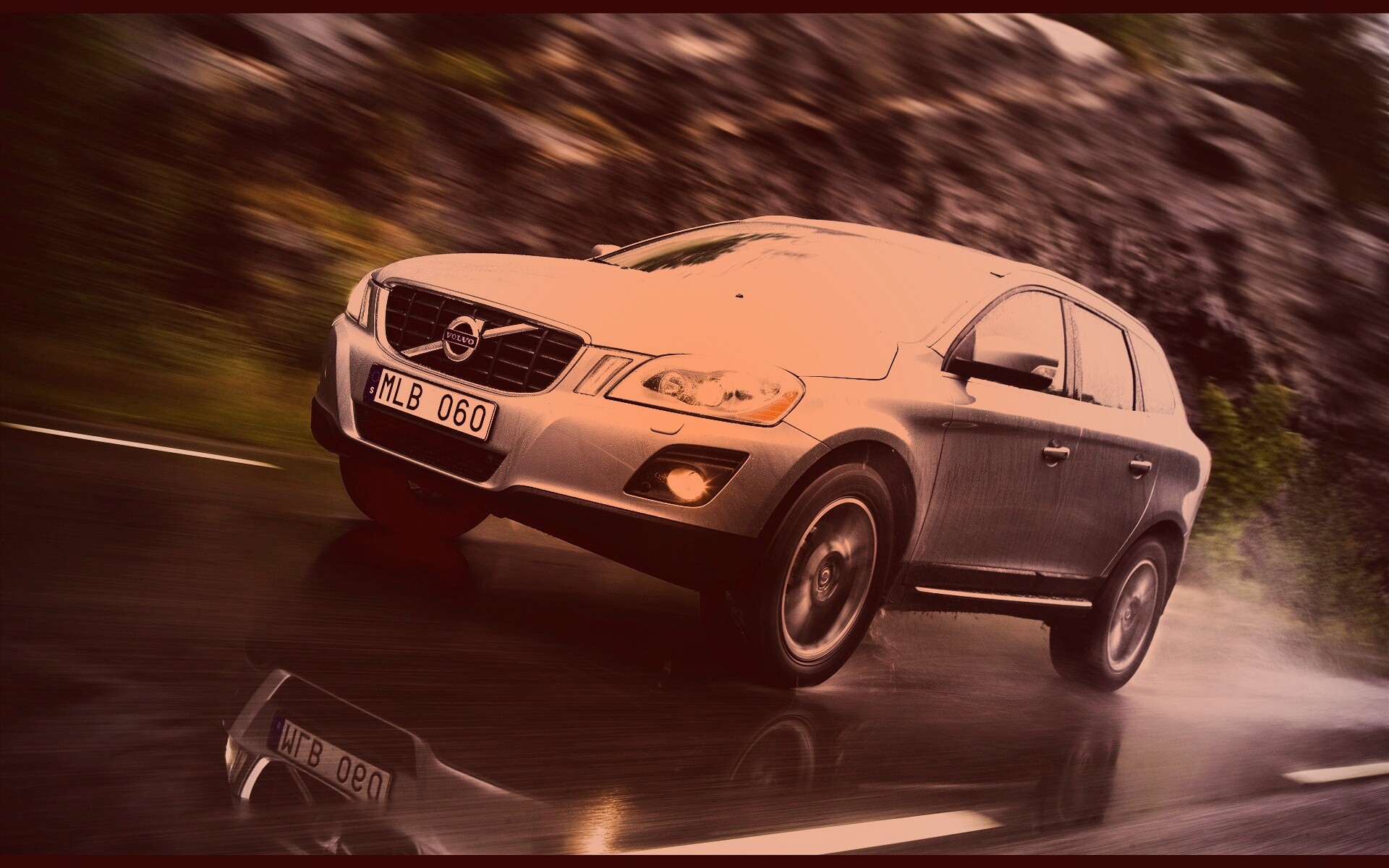 Кроссовер Вольво обои