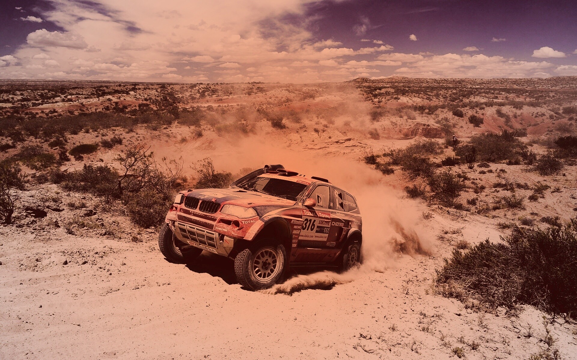 Раллийный BMW X3 обои