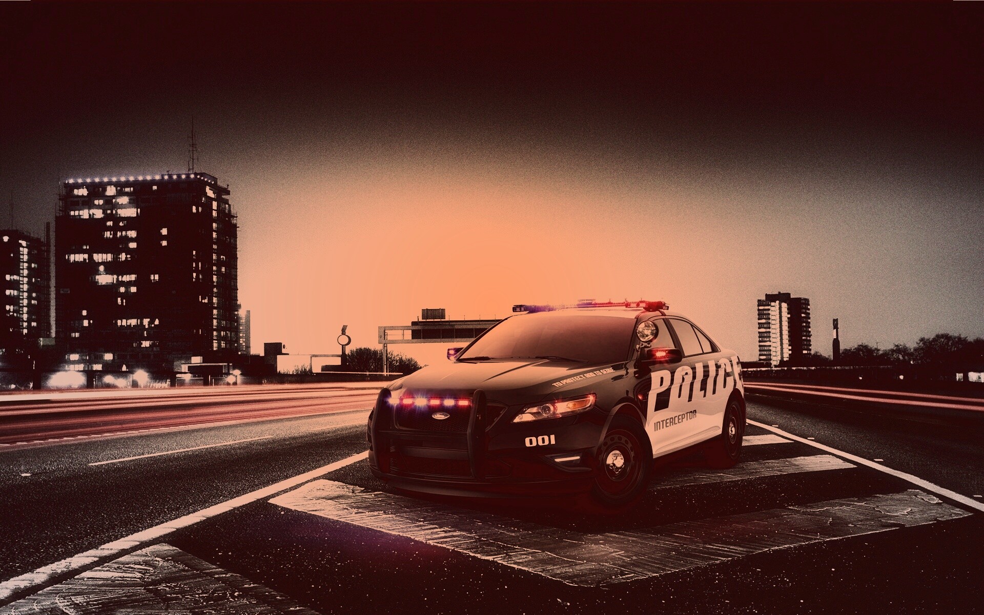 Полицейский Форд обои