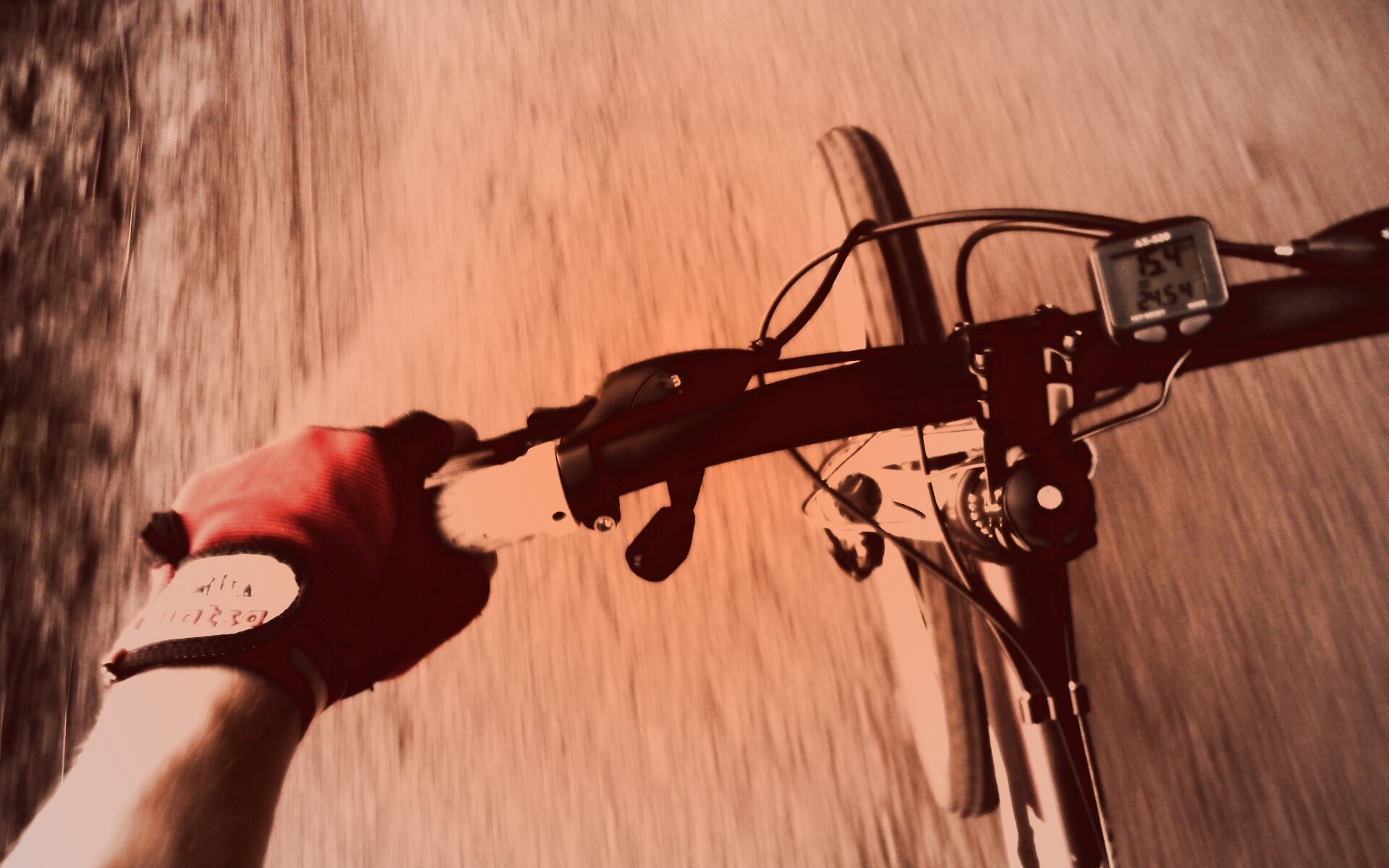 Катание на велосипеде обои