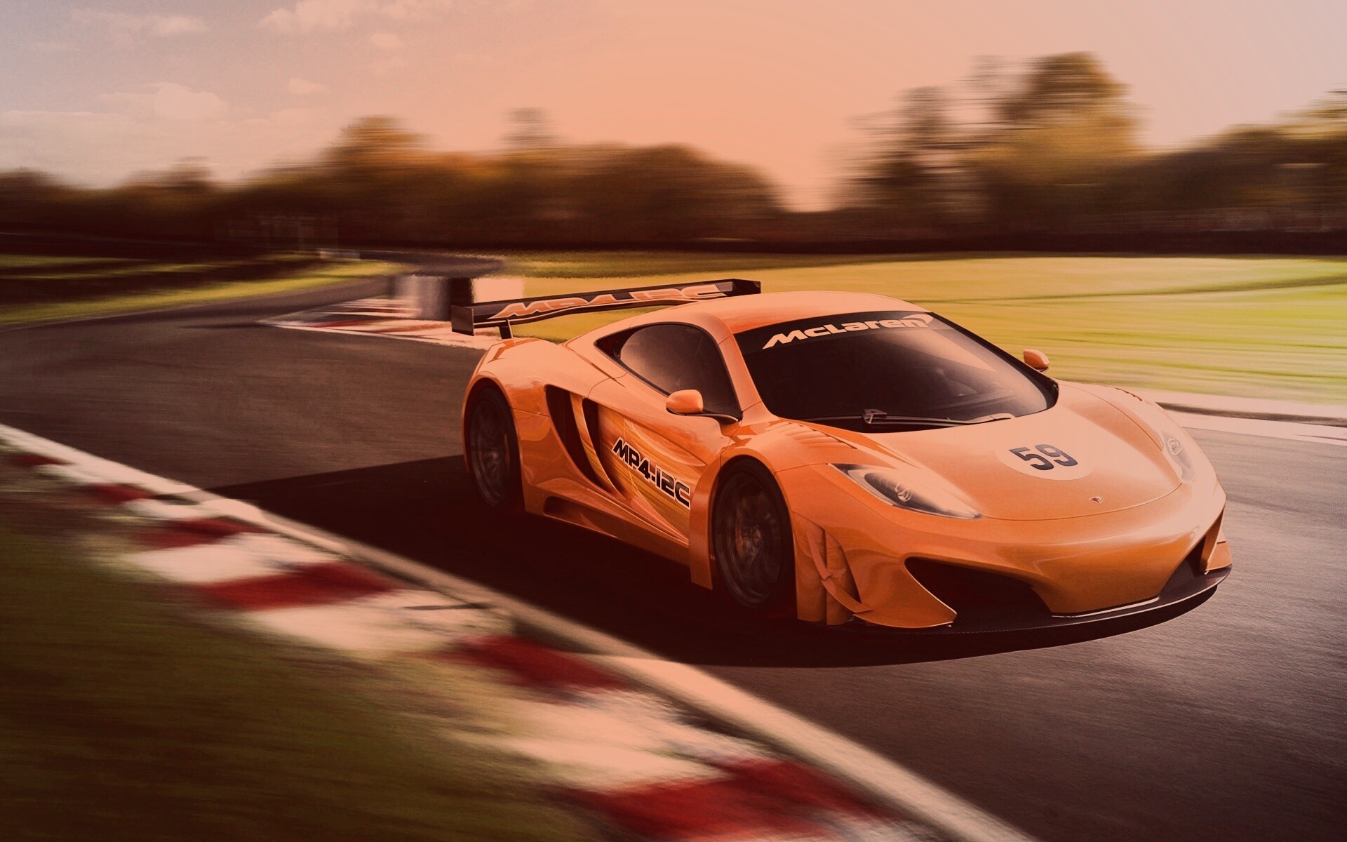 McLaren mp4 12c обои