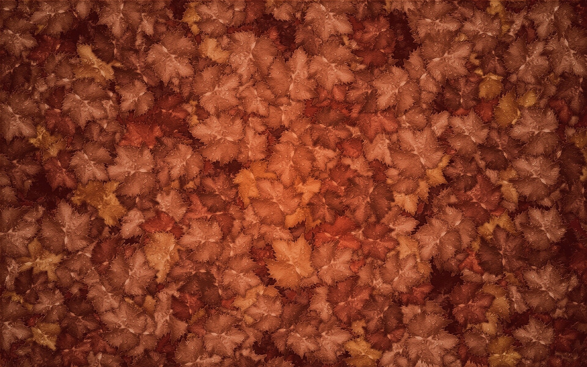 Осенние листья обои