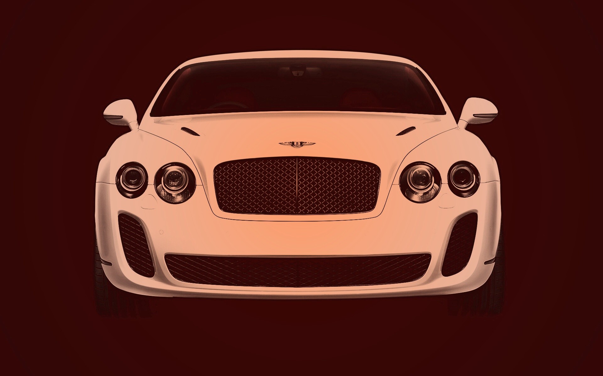 Белый Бентли Континентал обои