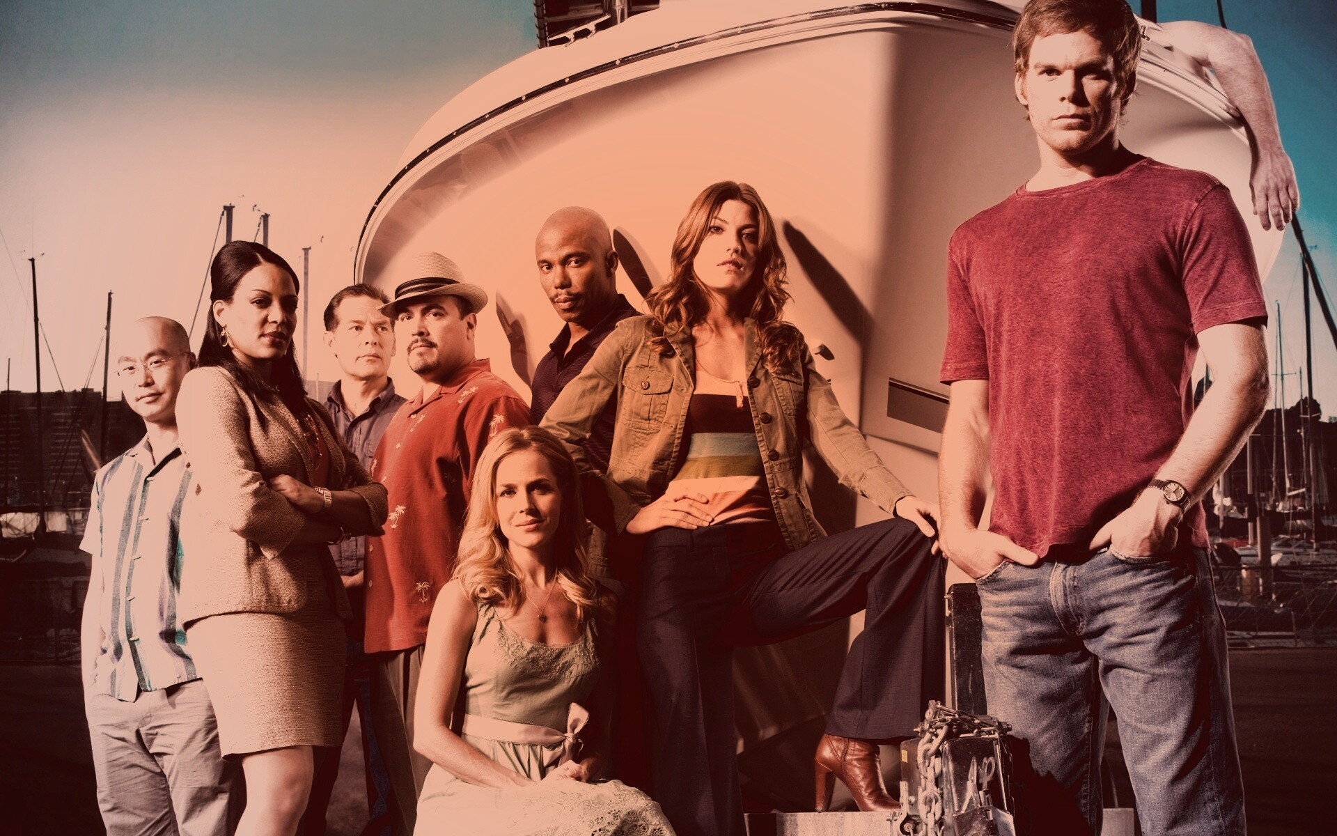 Персонажи сериала Dexter обои