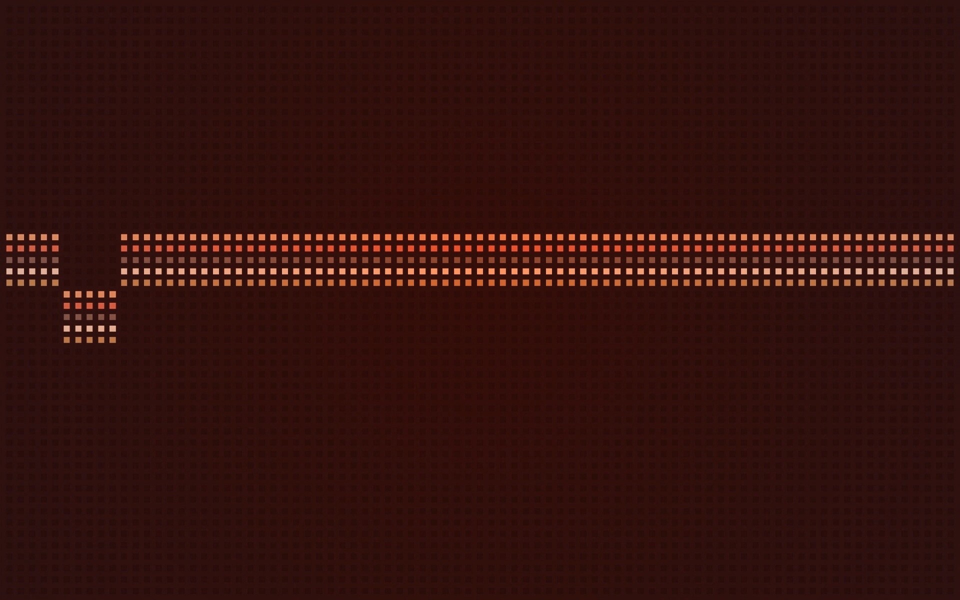 Пиксельная радуга обои