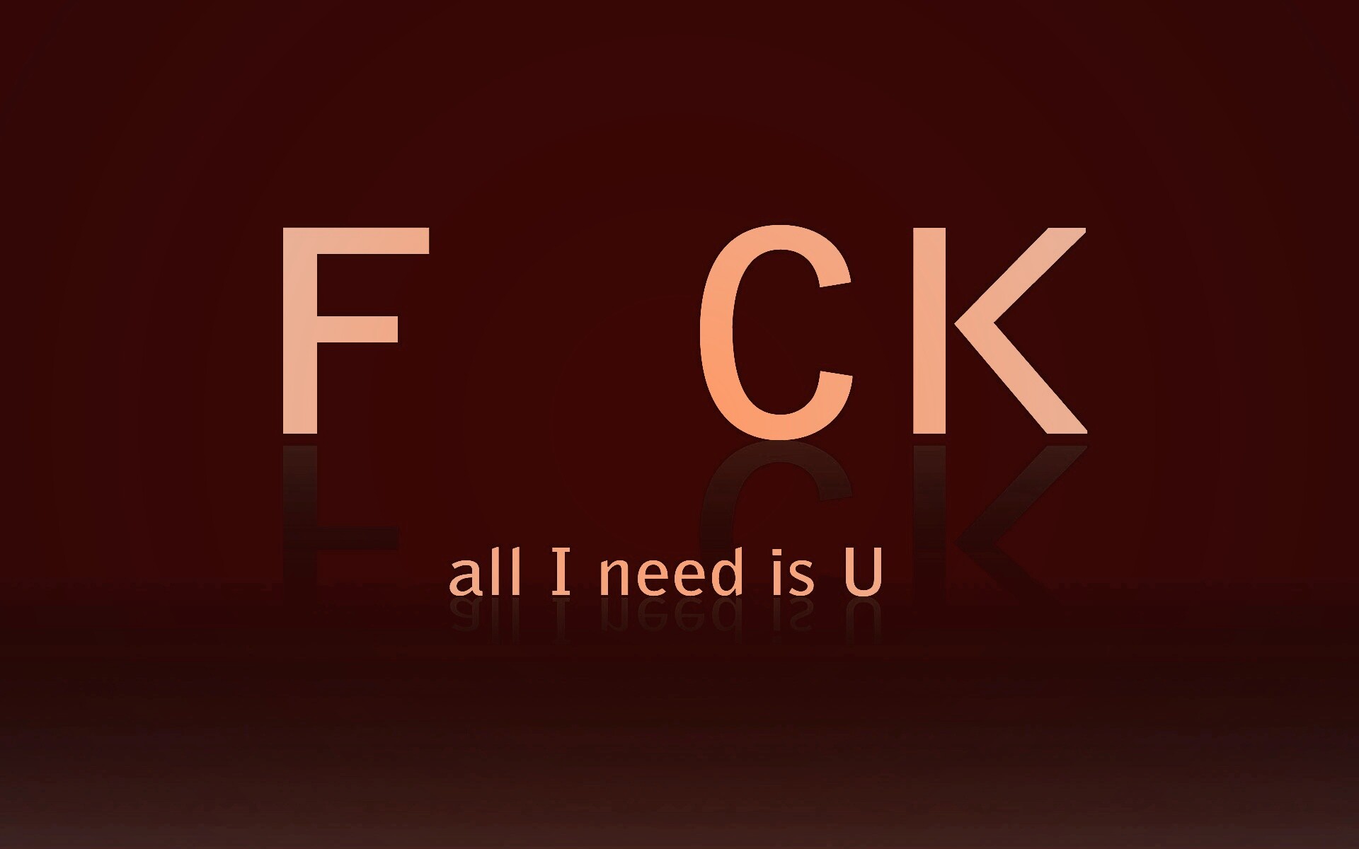 Всё что мне нужно — U обои