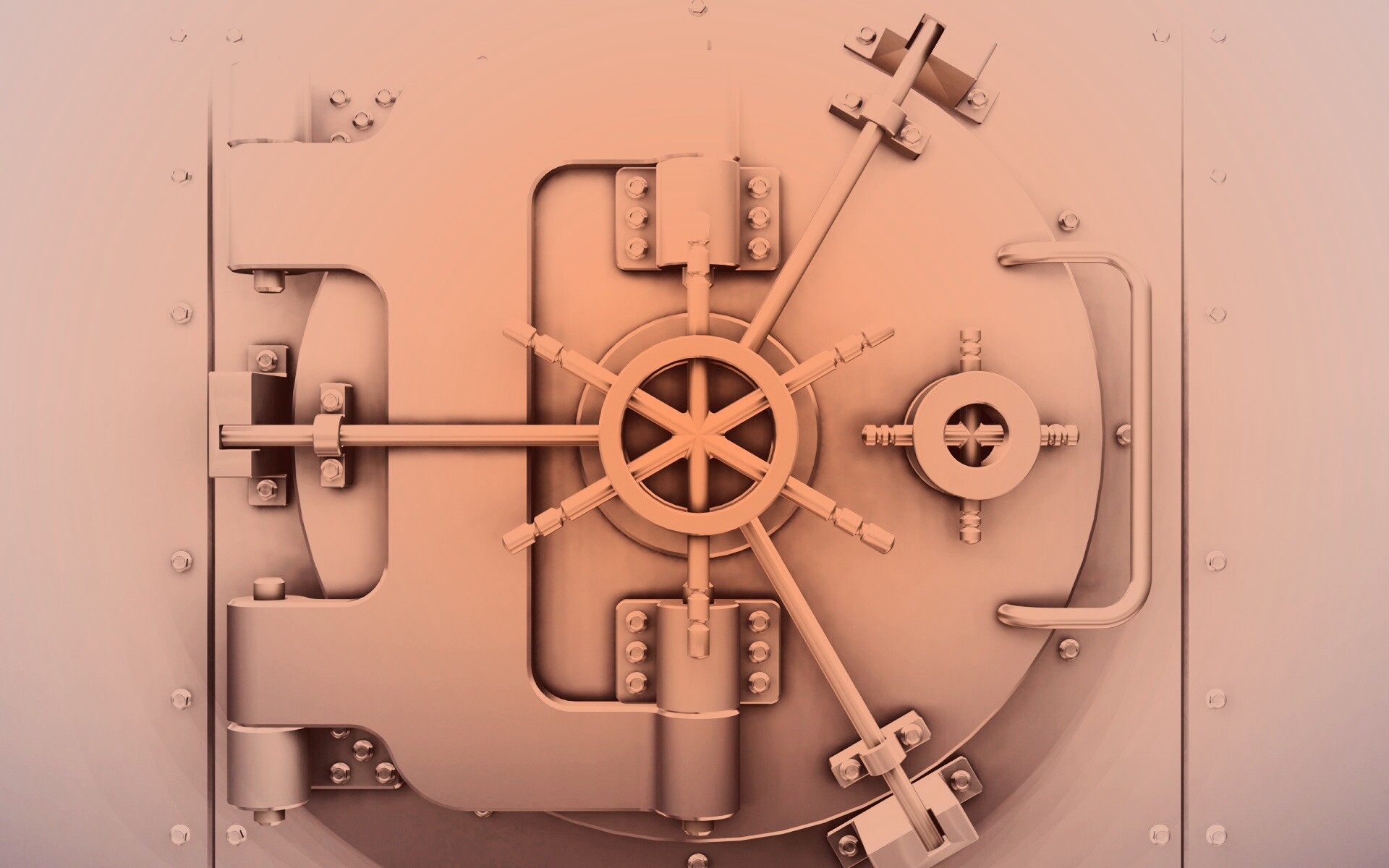 Сейфовая дверь обои