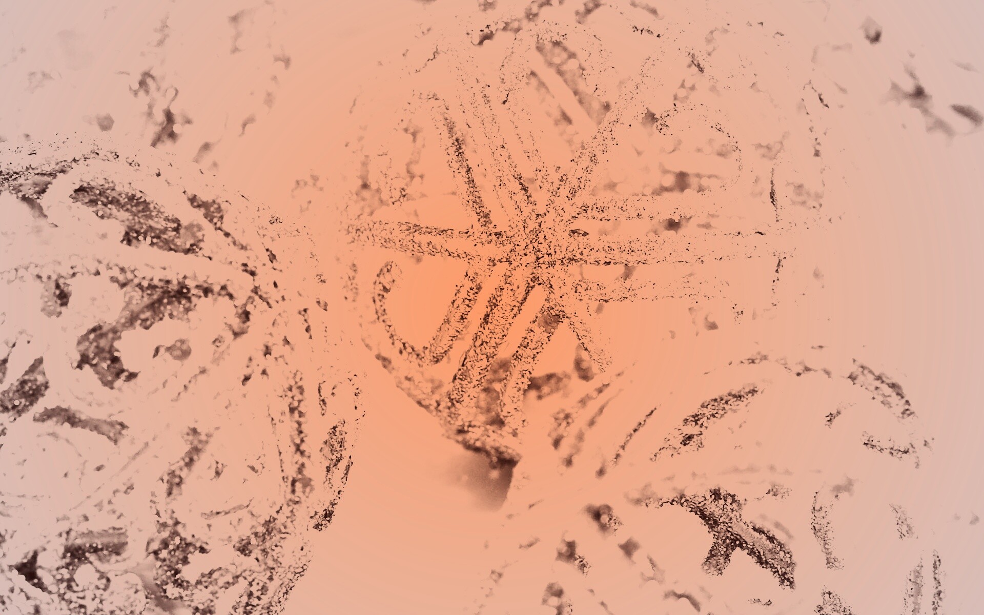 Серебрянные новогодние шары обои