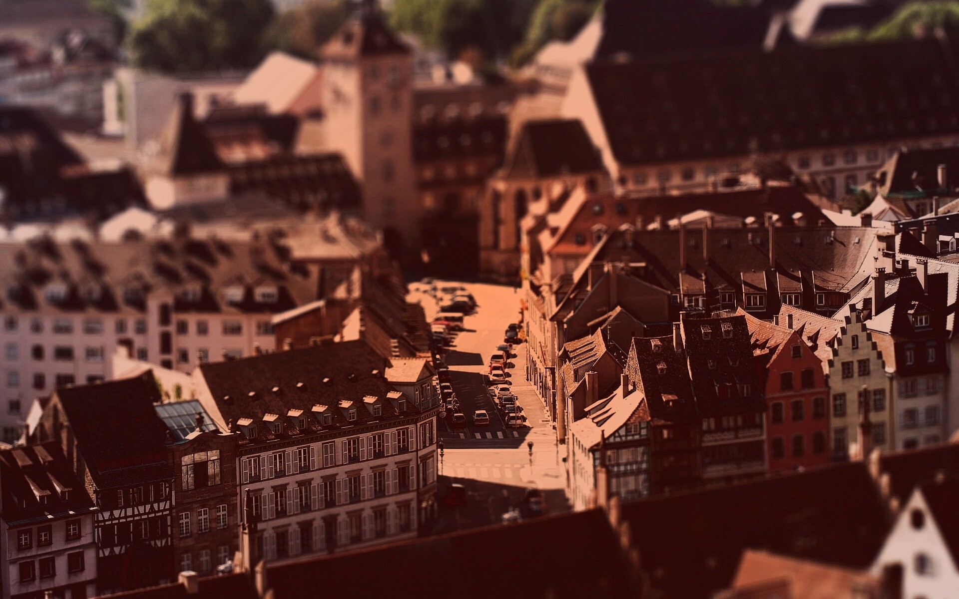 Фото с крыши обои