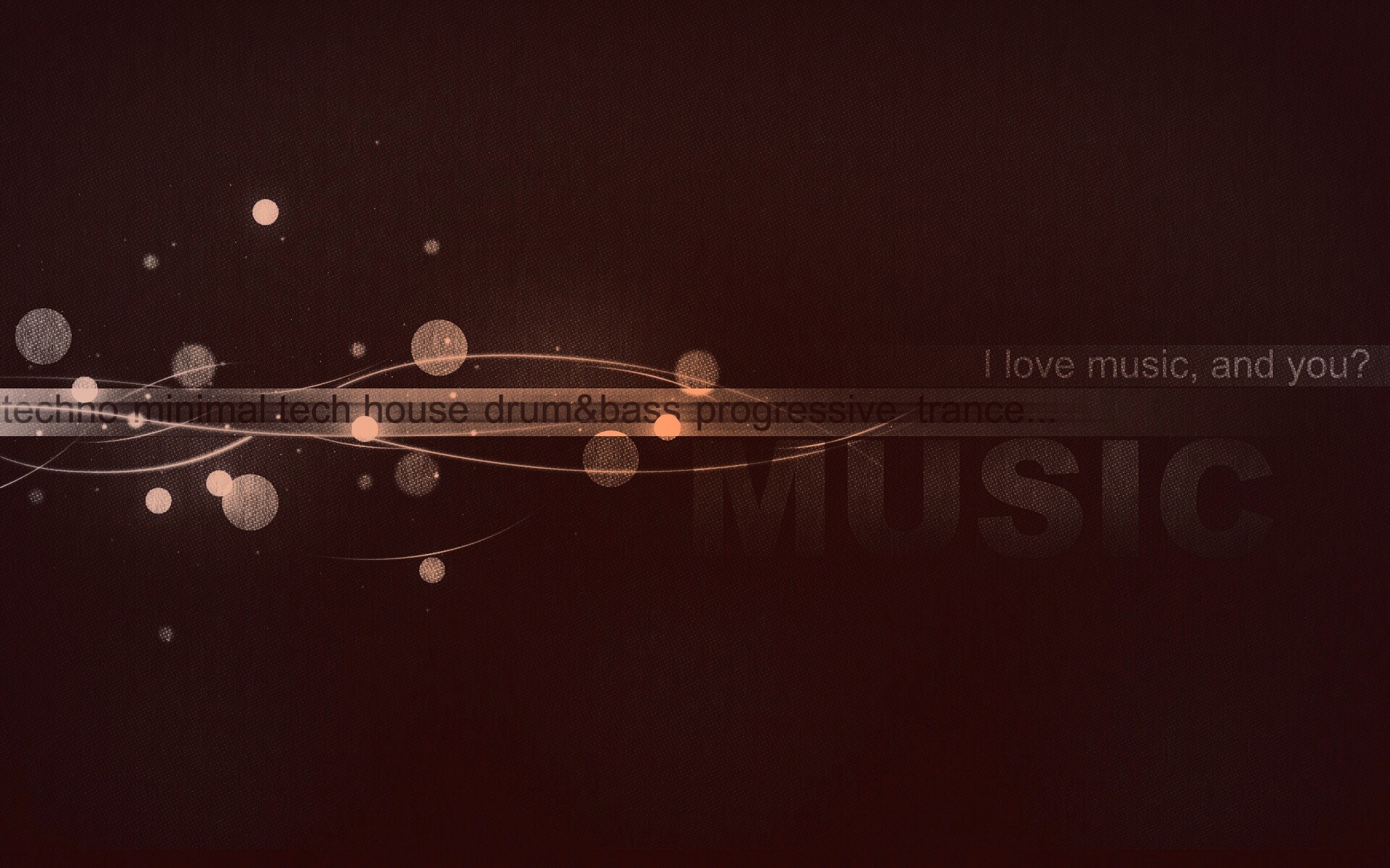 Я люблю музыку, а ты? обои