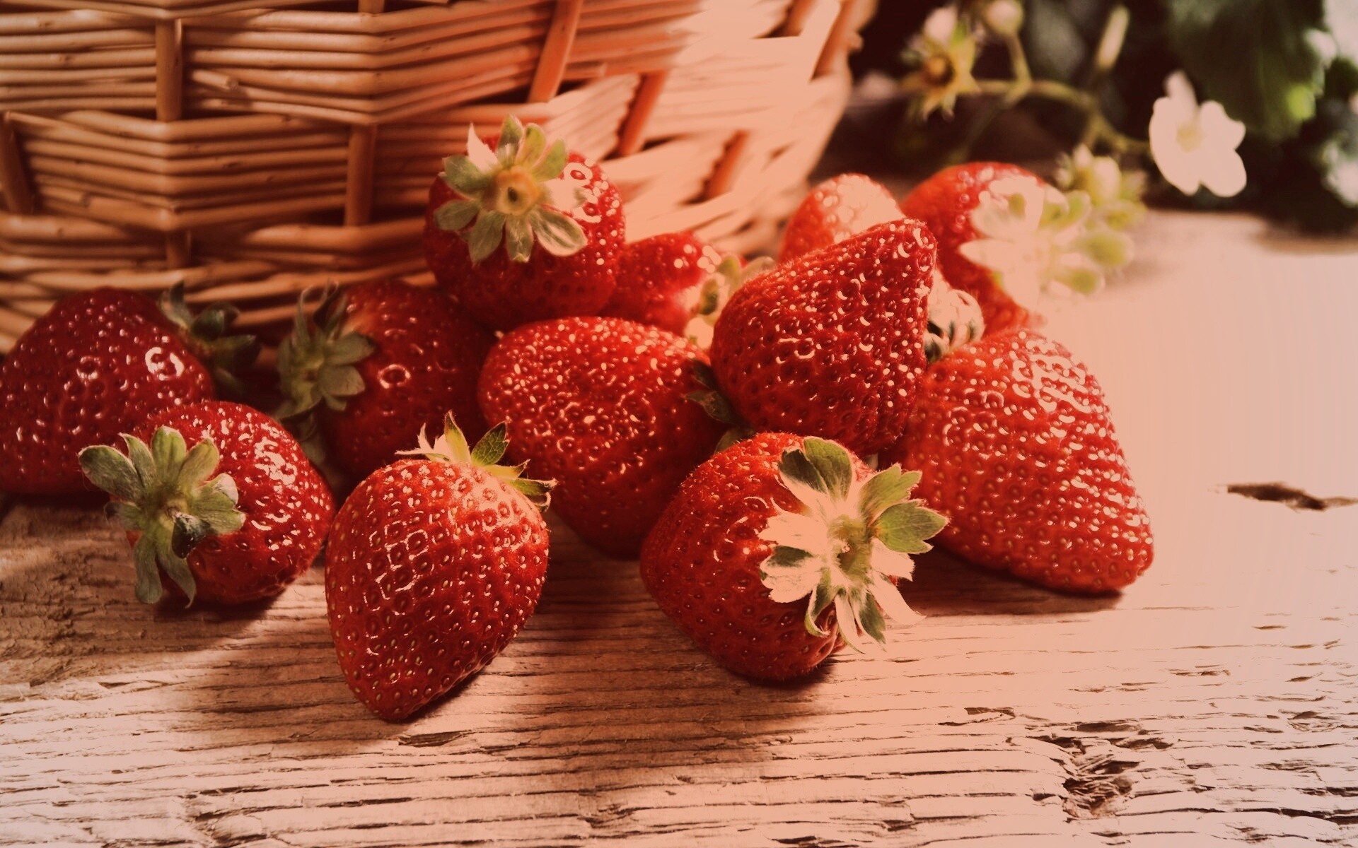 Клубничка обои