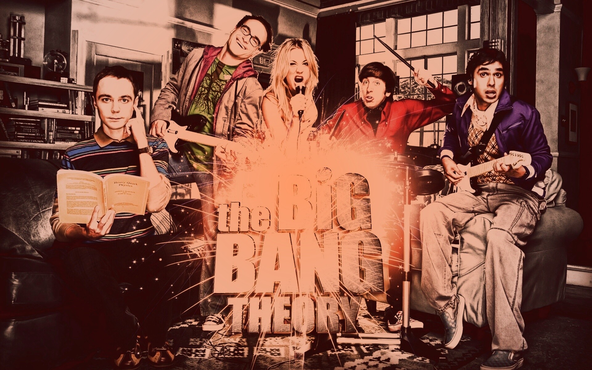 The Big Bang theory обои