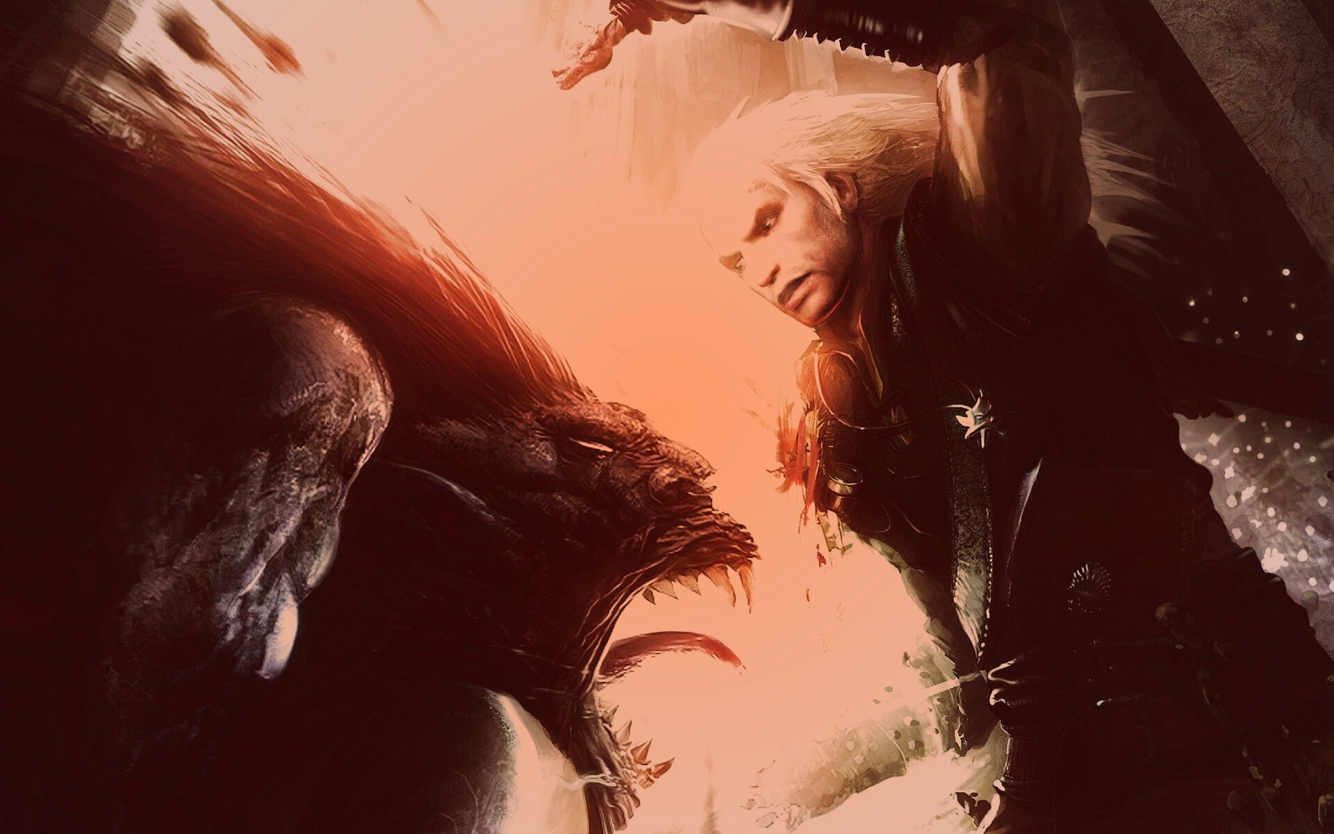 Эпизод из Ведьмака обои