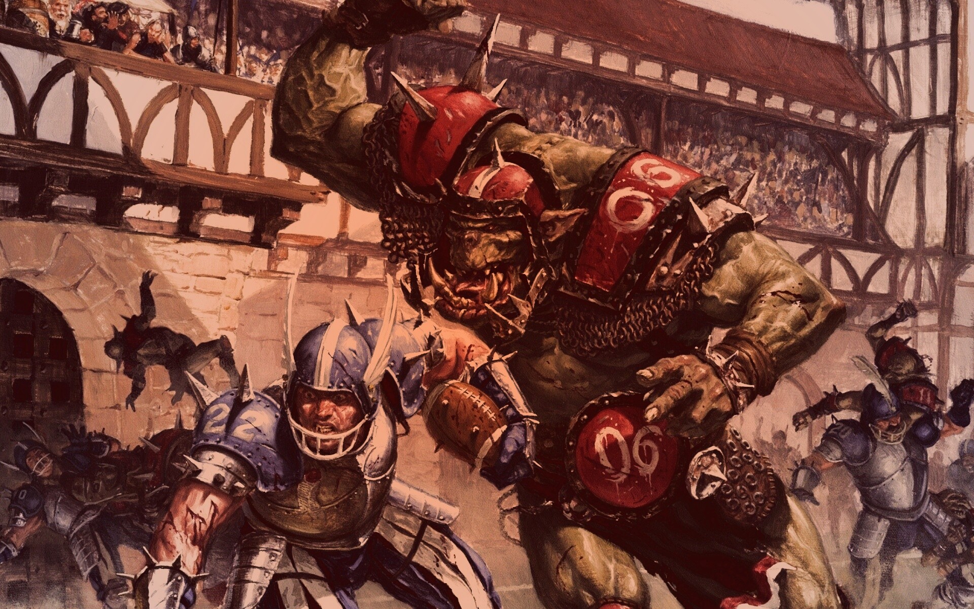 Игра людей и орков обои