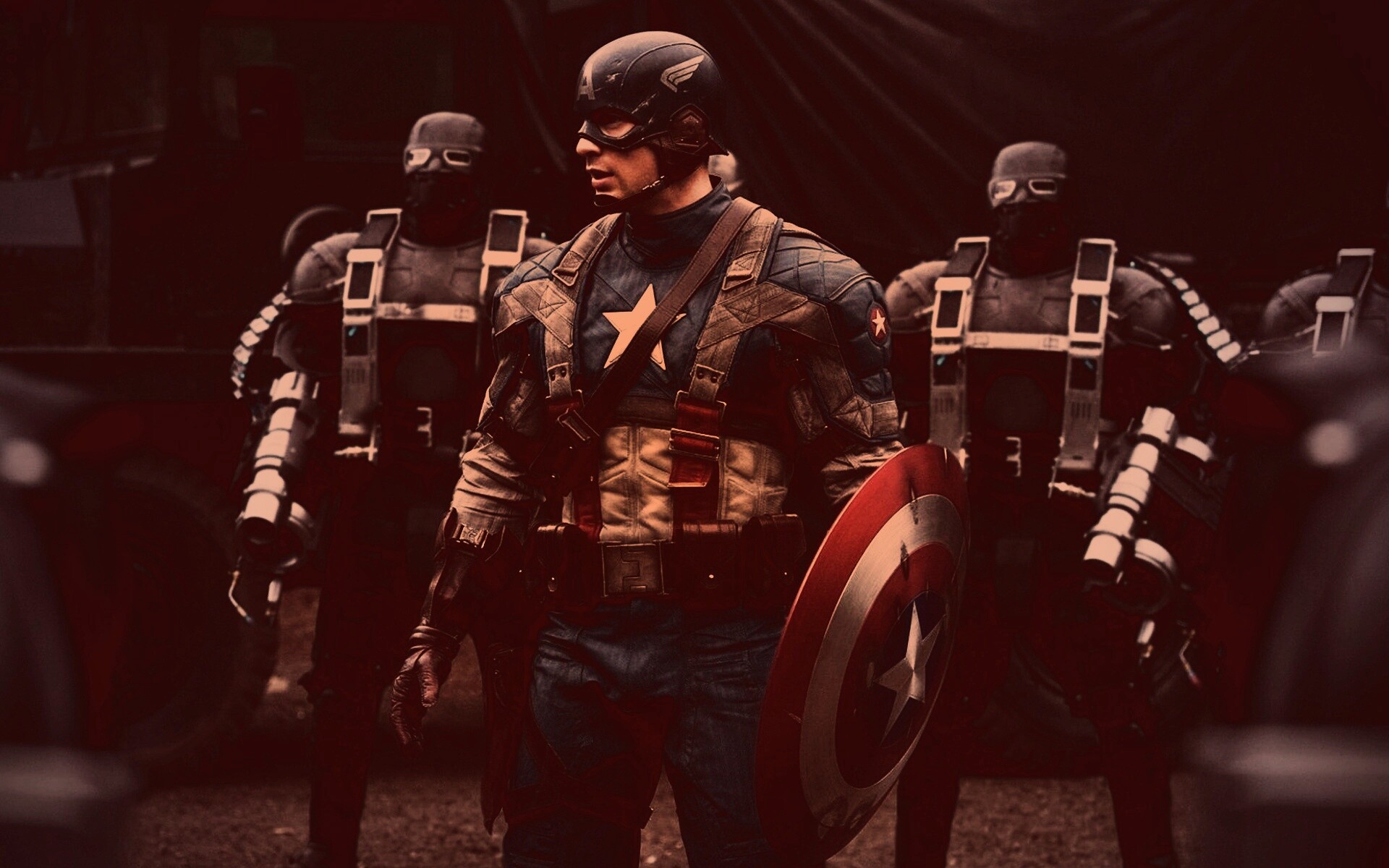 Капитан Америка обои