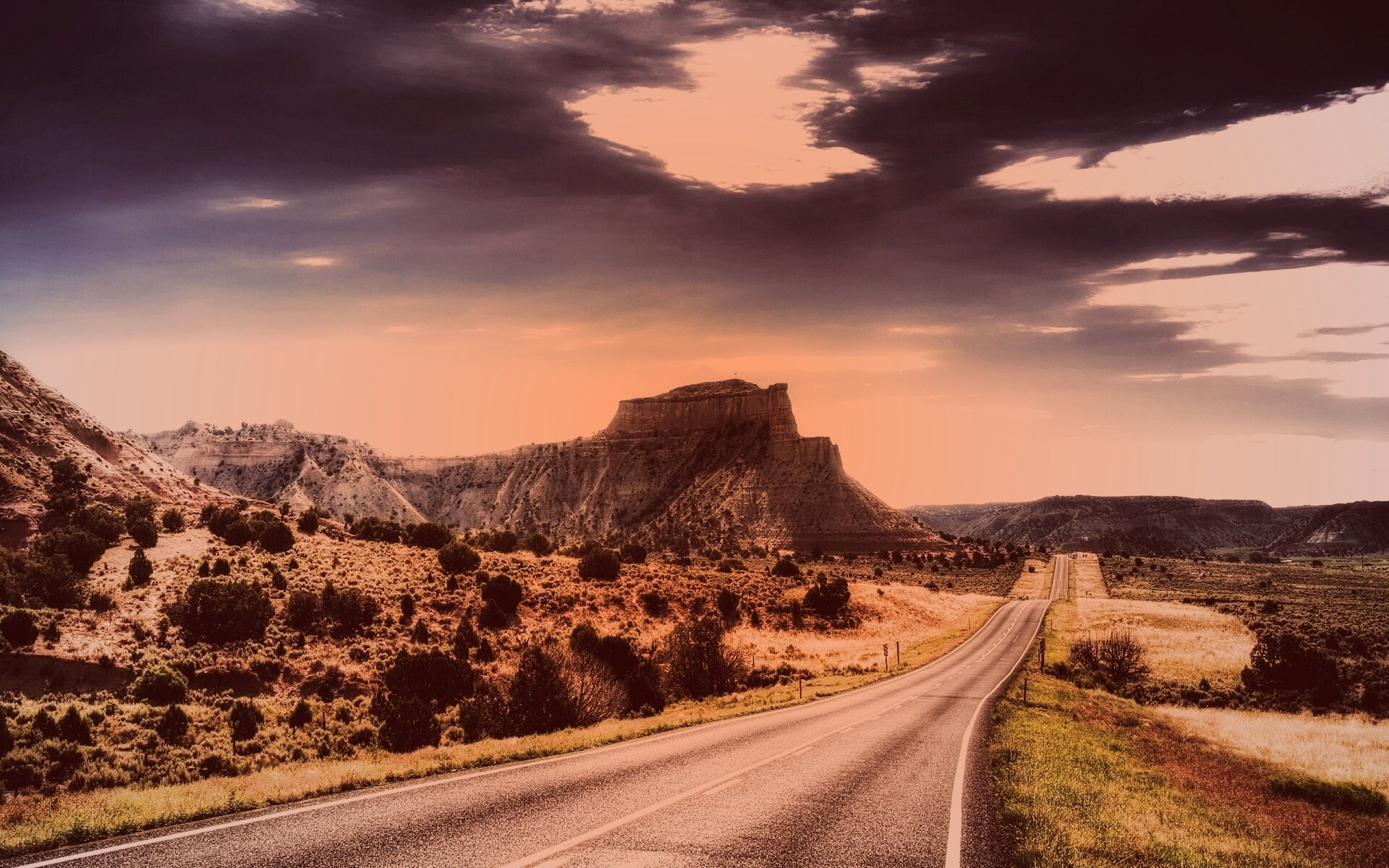 Большая дорога обои